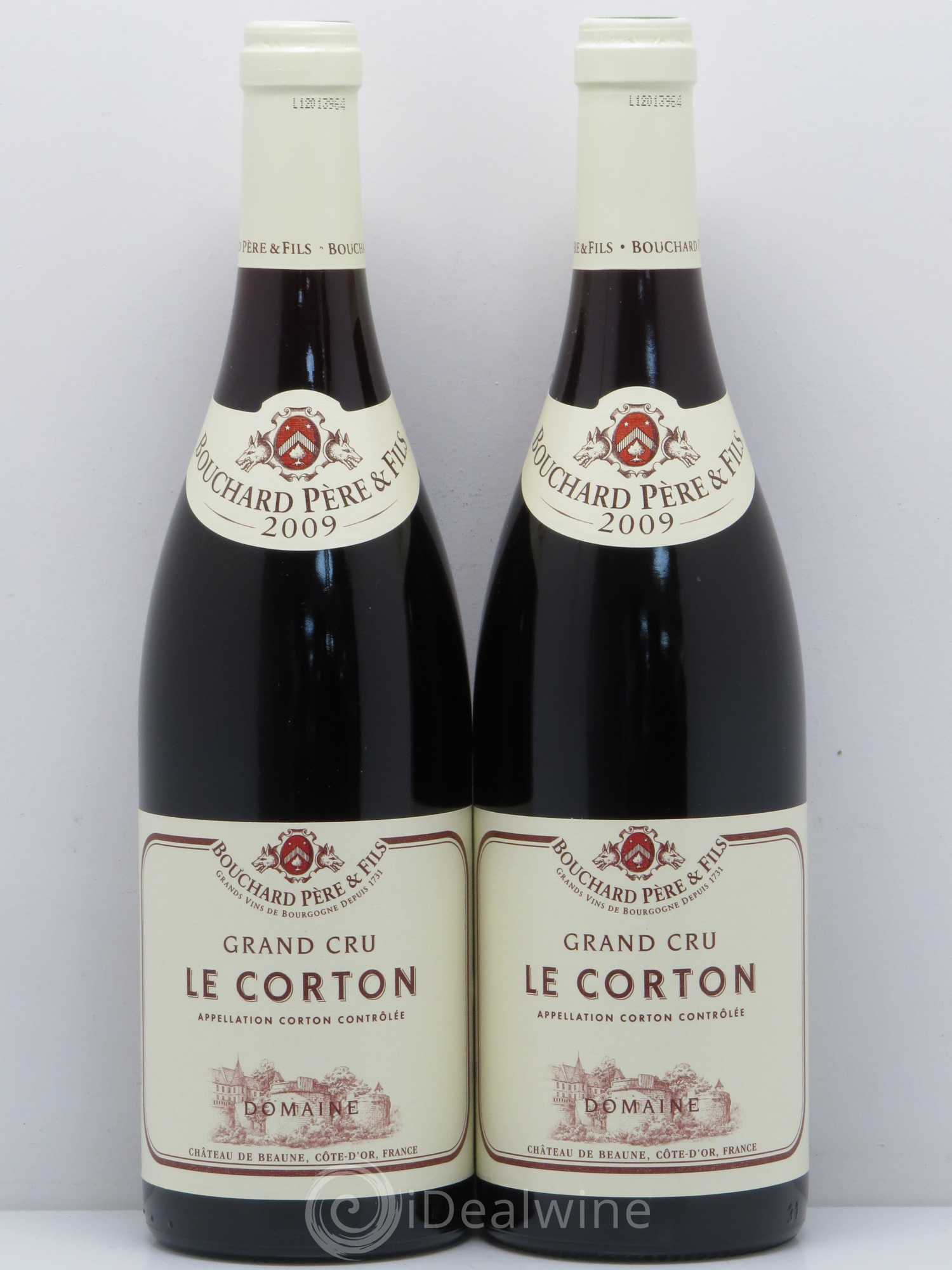 Corton Grand Cru Le Corton Bouchard Père & Fils 2009 - Lot de 2 bouteilles - 0