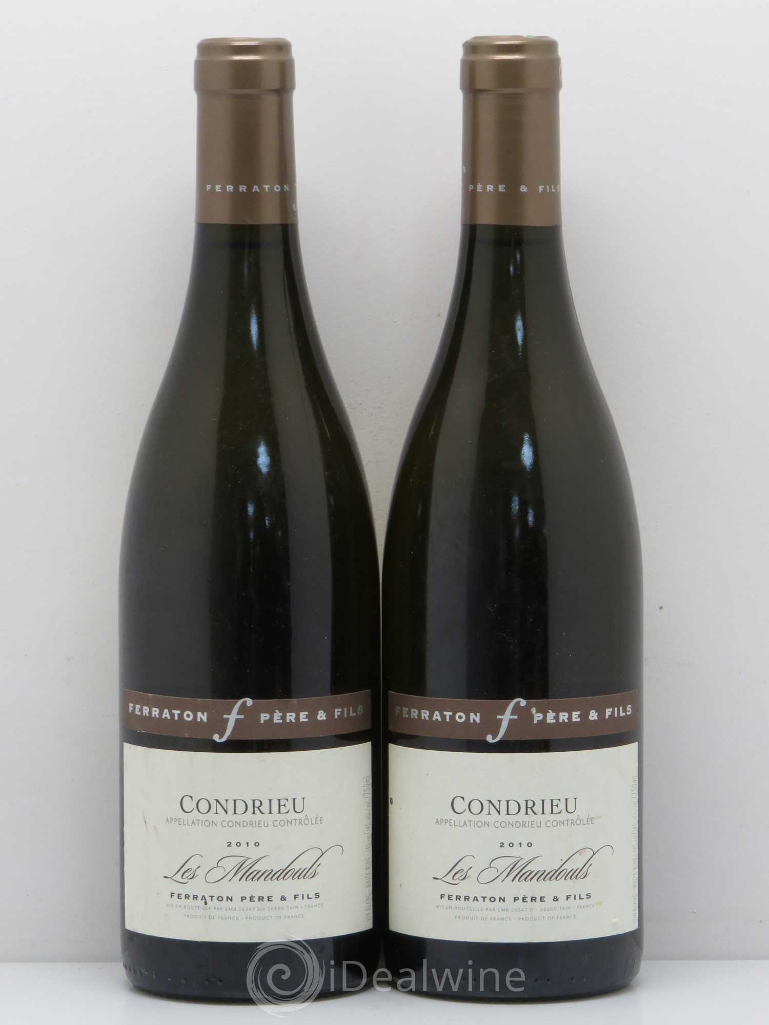 Condrieu Ferraton Les Mandouls 2010 - Posten von 2 Flaschen - 0
