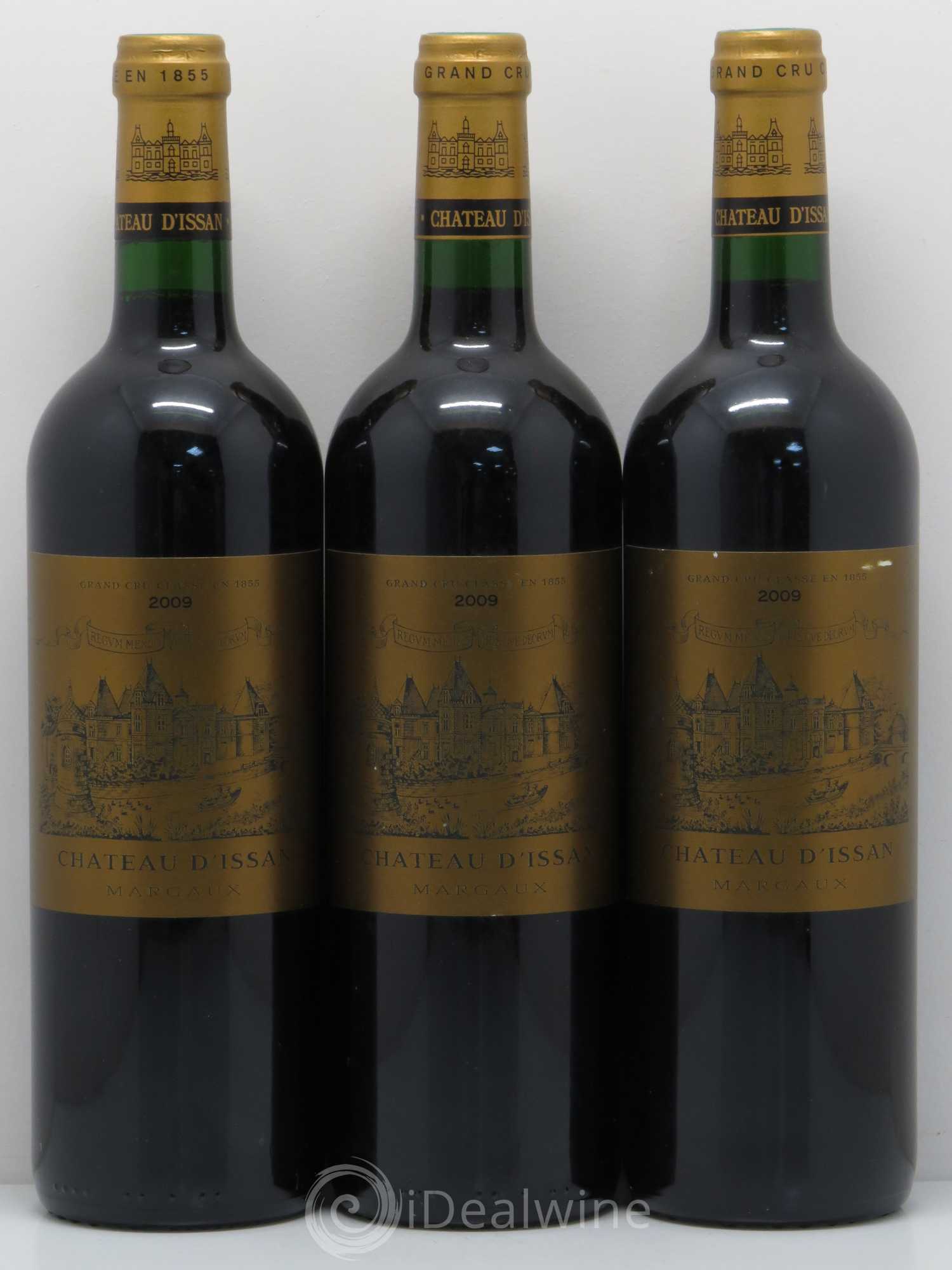 Château d'Issan 3ème Grand Cru Classé 2009 - Lot de 3 bouteilles - 0