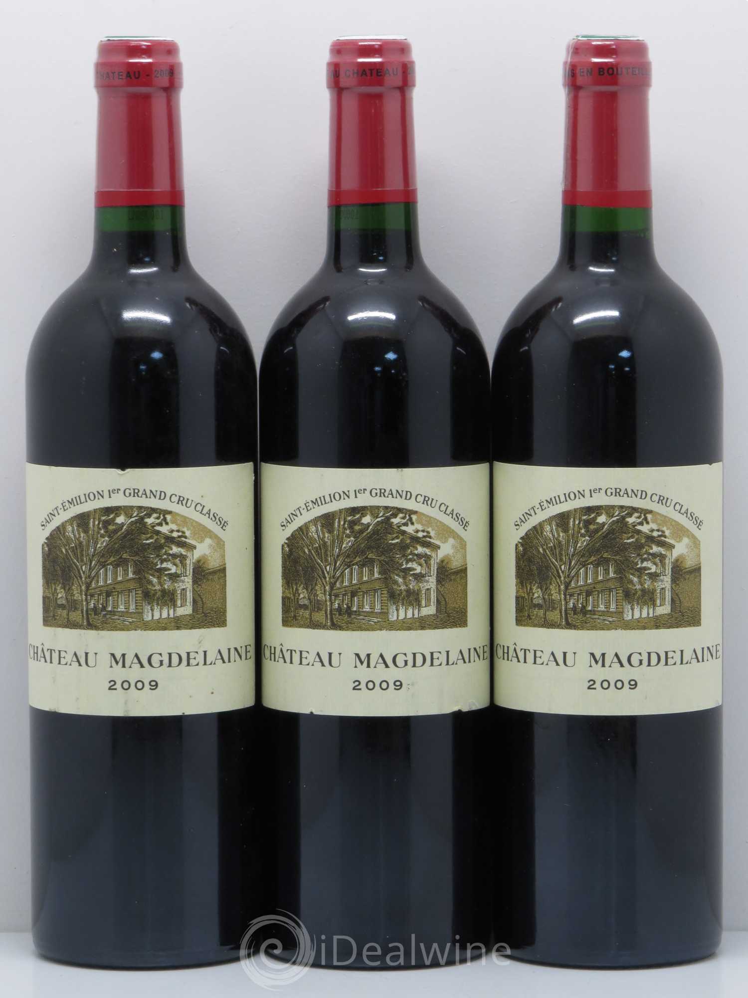 Château Magdelaine 2009 - Lot de 3 bouteilles - 0