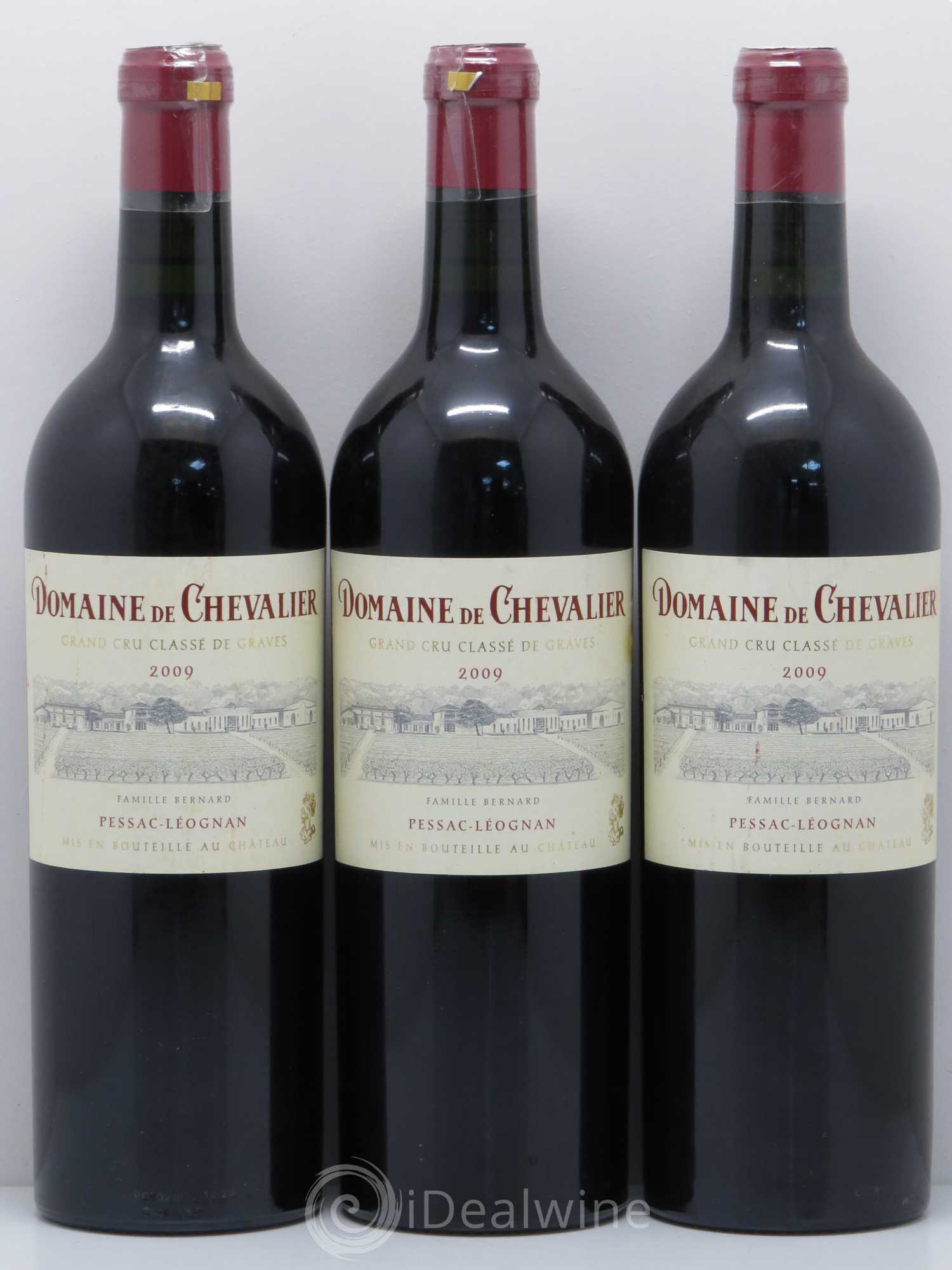 Domaine de Chevalier Cru Classé de Graves 2009 - Lot de 3 bouteilles - 0