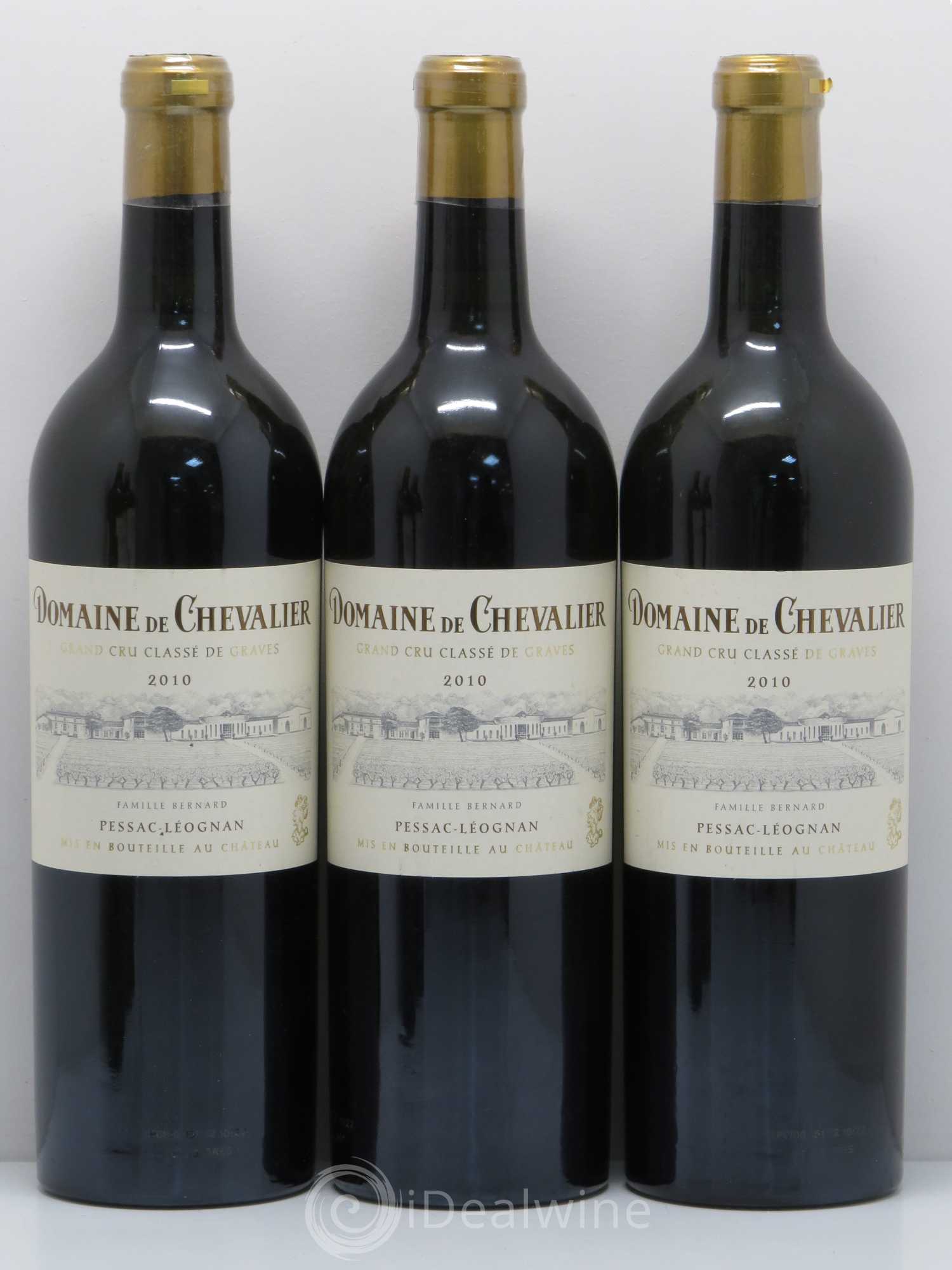 Domaine de Chevalier Cru Classé de Graves 2010 - Lot de 5 bouteilles - 1