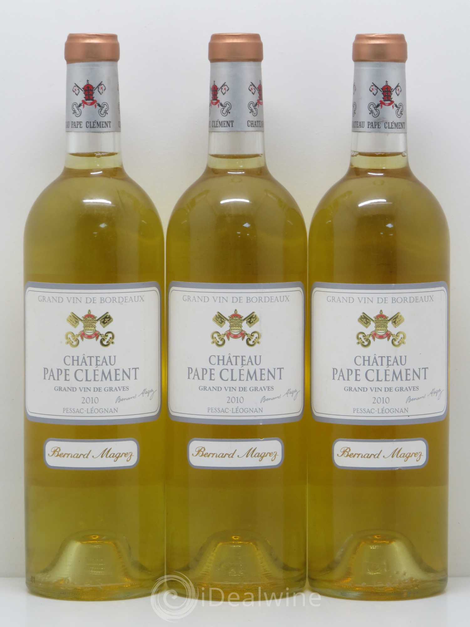 Château Pape Clément 2010 - Lot de 3 bouteilles - 0