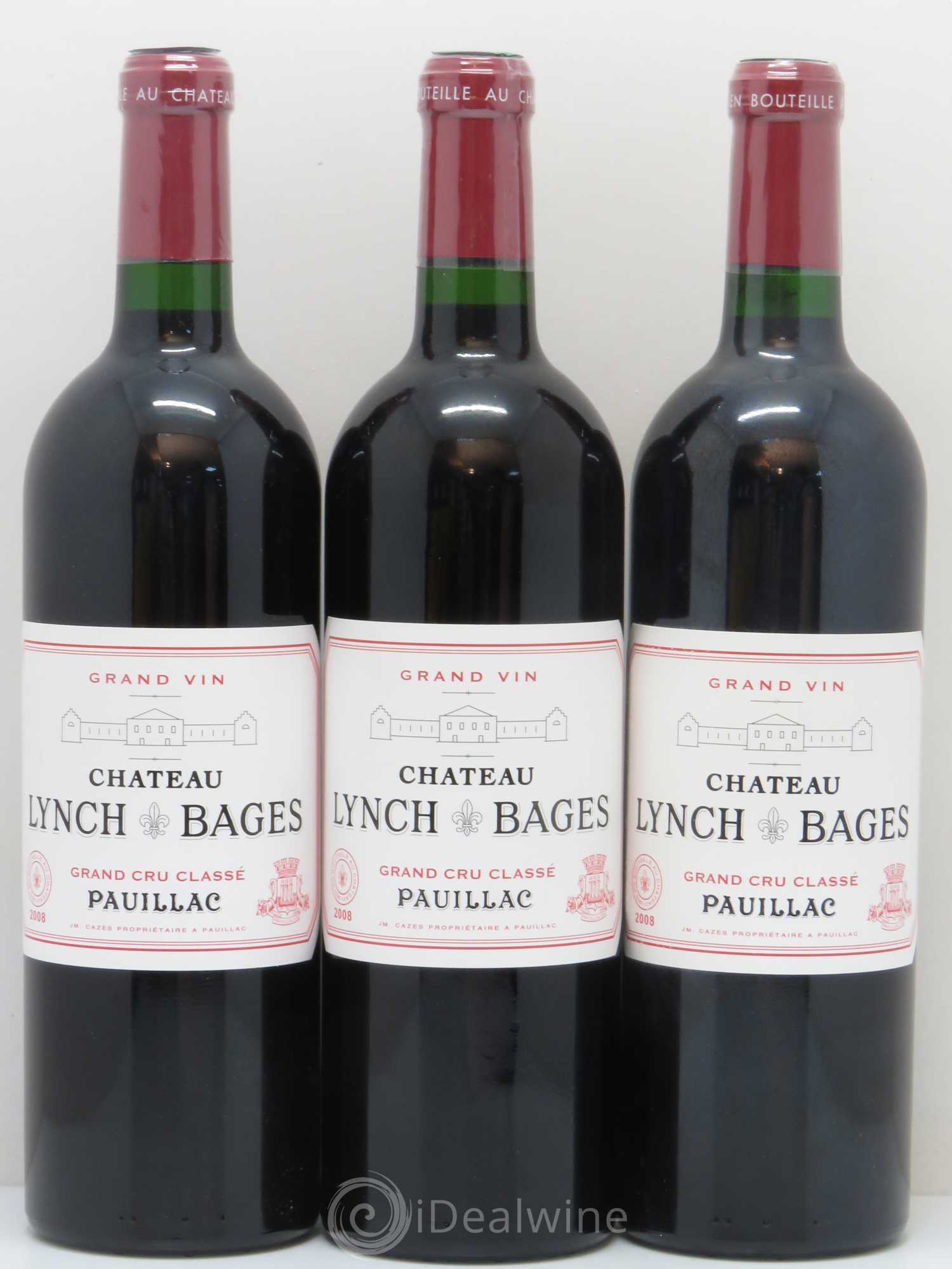 Château Lynch Bages 5ème Grand Cru Classé 2008 - Lot de 6 bouteilles - 2