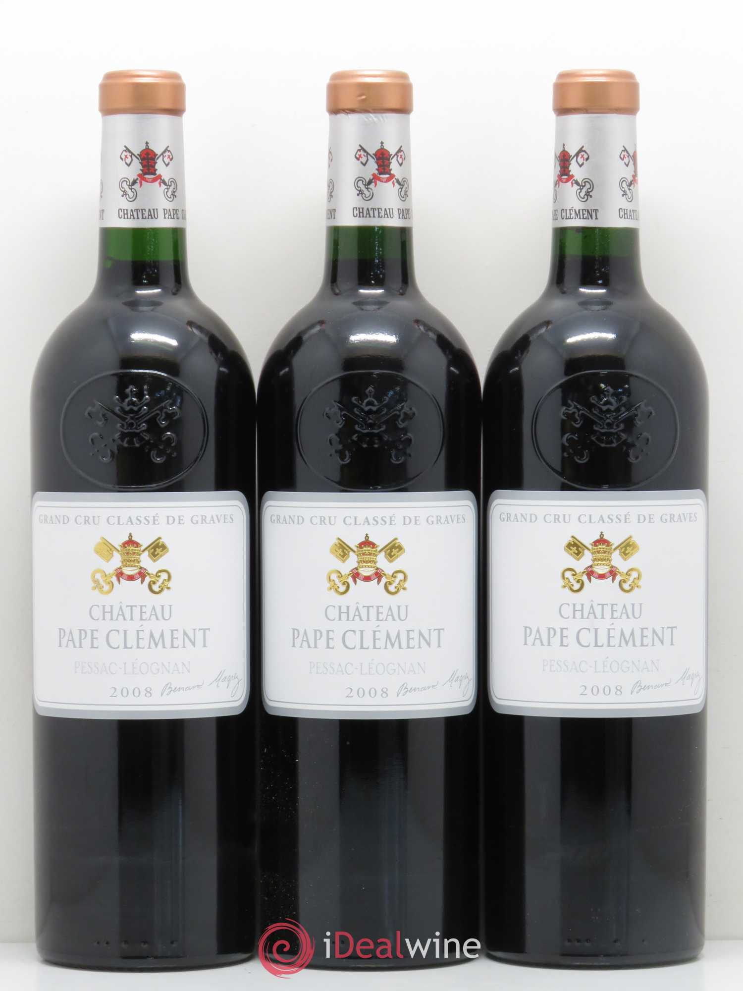 Château Pape Clément Cru Classé de Graves 2008 - Lot de 6 bouteilles - 2