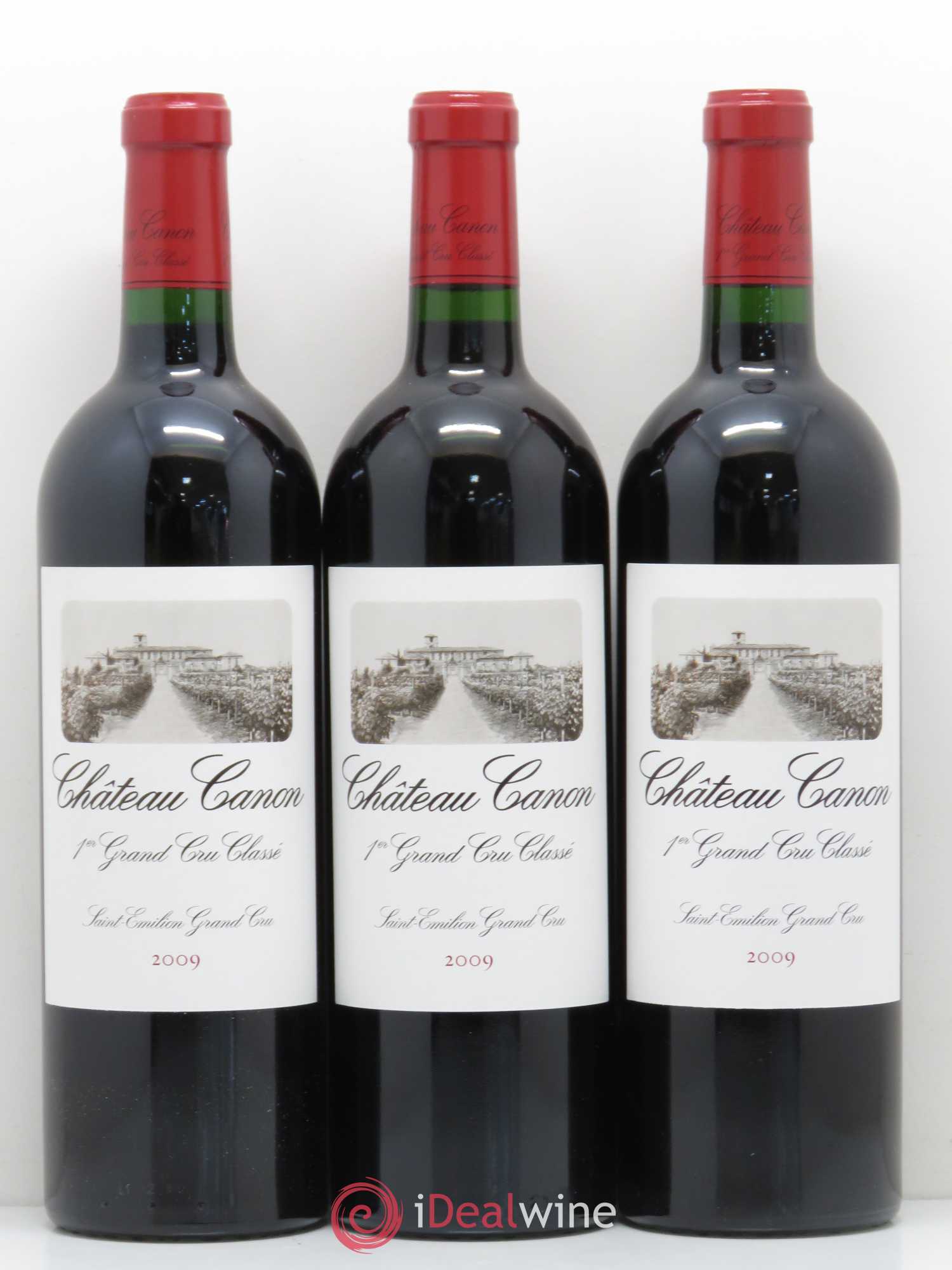 Château Canon 1er Grand Cru Classé B 2009 - Lot de 12 bouteilles - 2