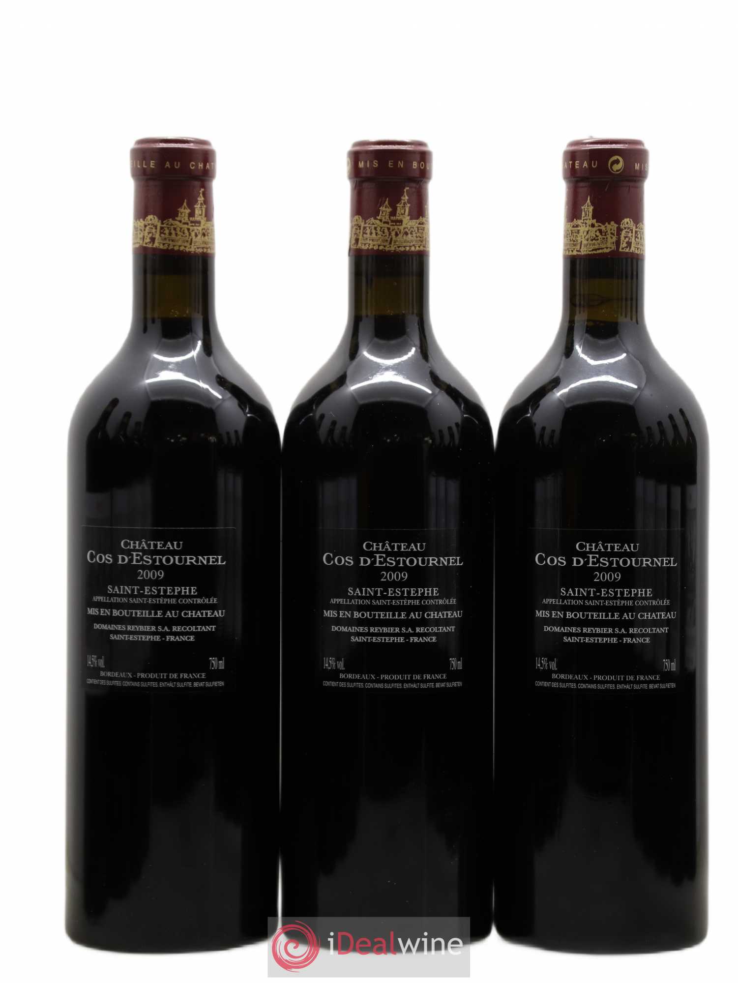 Cos d'Estournel 2ème Grand Cru Classé 2009 - Lot de 12 bouteilles - 2