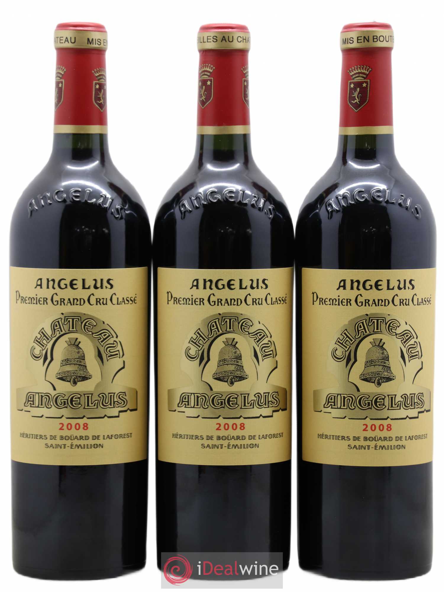 Château Angélus 1er Grand Cru Classé A 2008 - Lot de 12 bouteilles - 5
