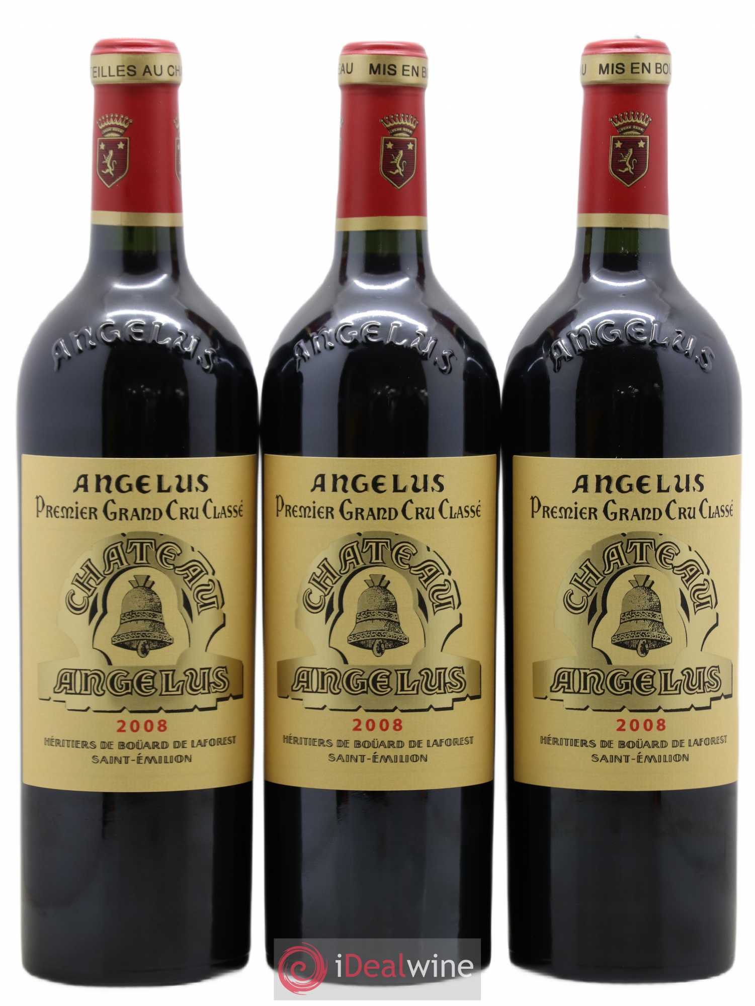 Château Angélus 1er Grand Cru Classé A 2008 - Lot de 12 bouteilles - 7