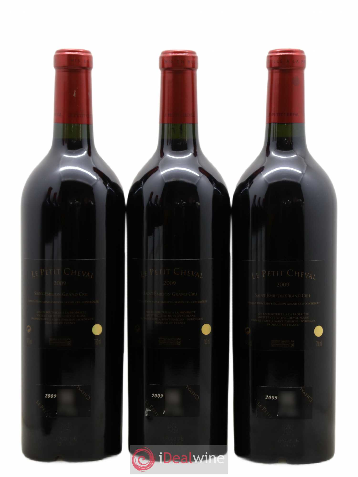 Le Petit Cheval Second Vin 2009 - Lot de 6 bouteilles - 2