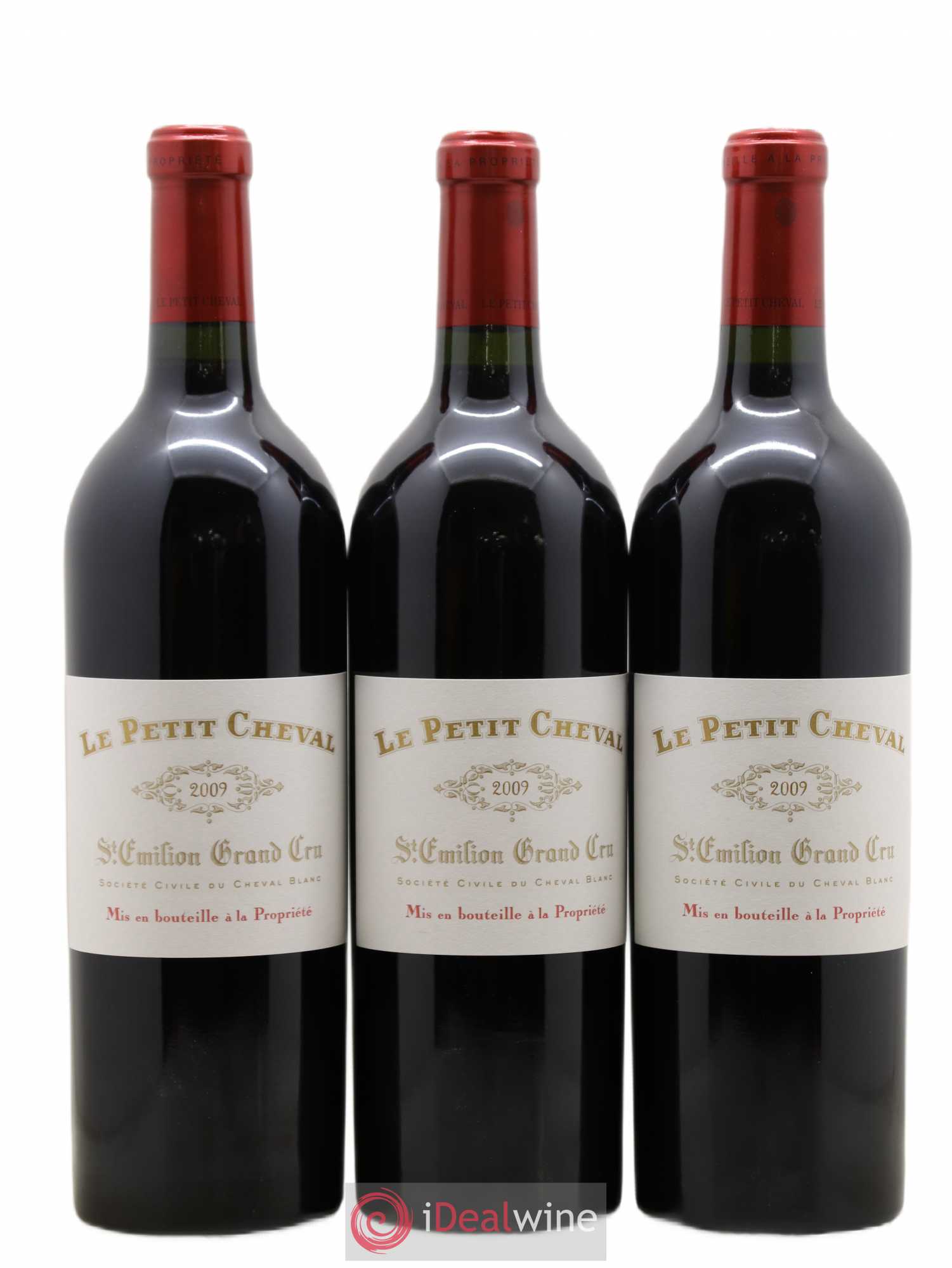 Le Petit Cheval Second Vin 2009 - Lot de 6 bouteilles - 3