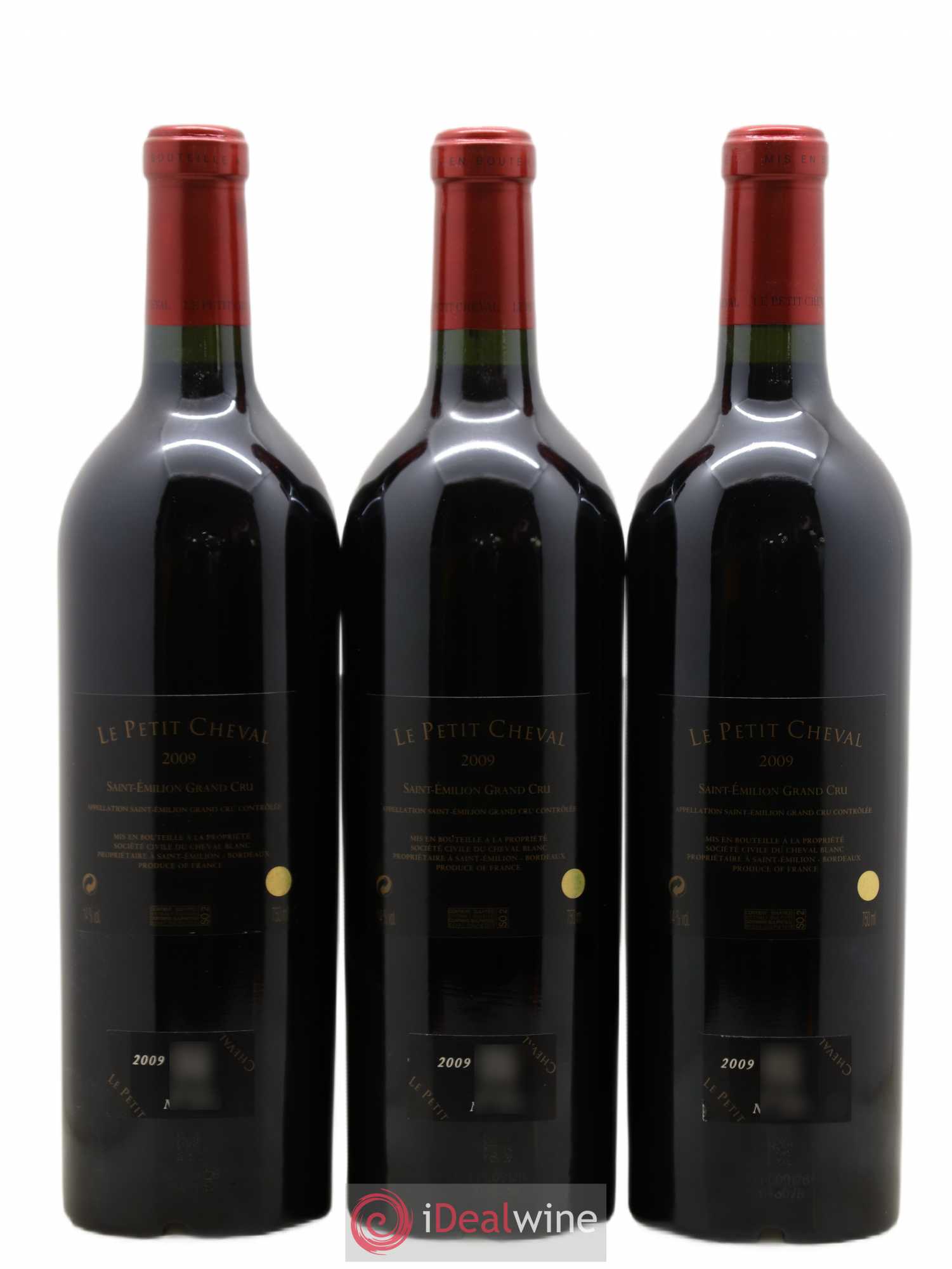 Le Petit Cheval Second Vin 2009 - Lot de 6 bouteilles - 4