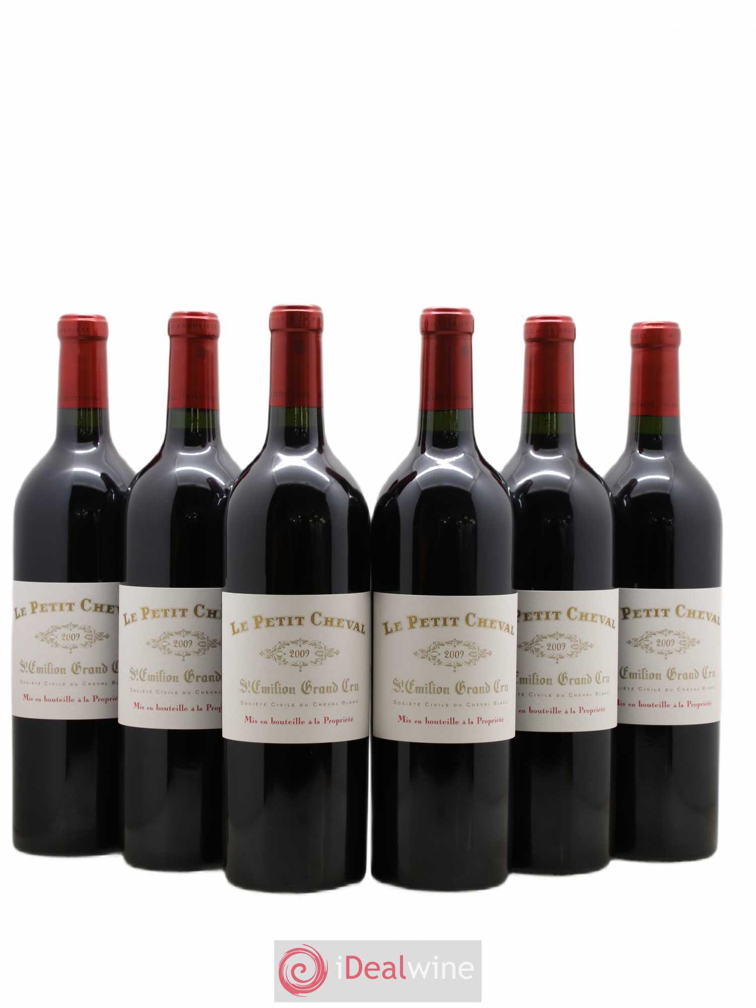 Le Petit Cheval Second Vin 2009 - Lot de 6 bouteilles - 0