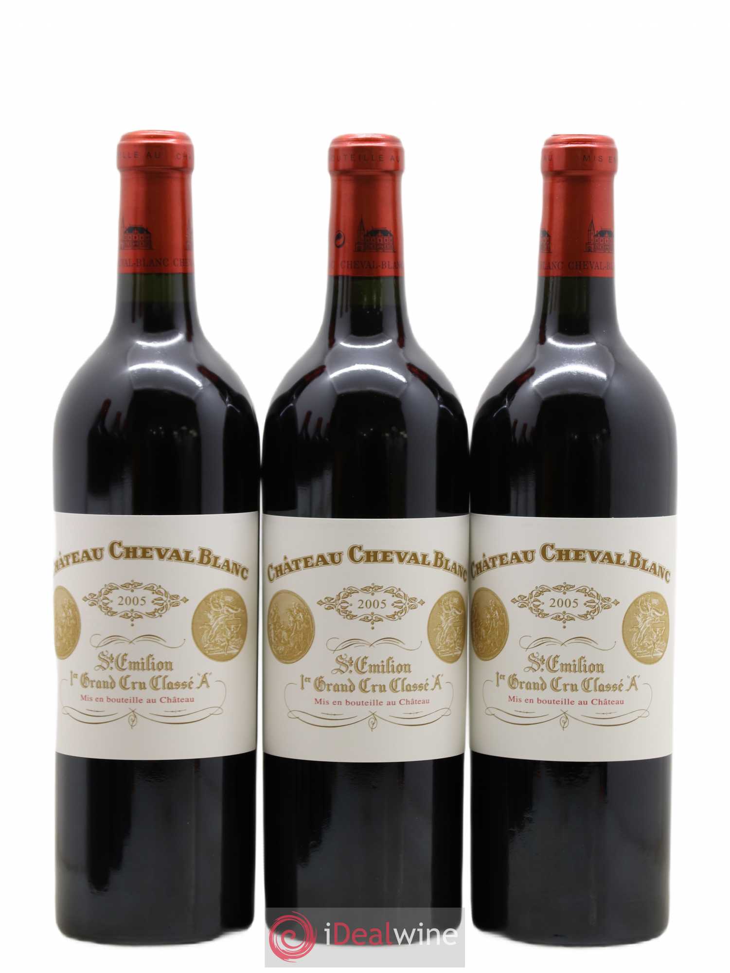 Château Cheval Blanc 1er Grand Cru Classé A 2005 - Lot de 6 bouteilles - 1