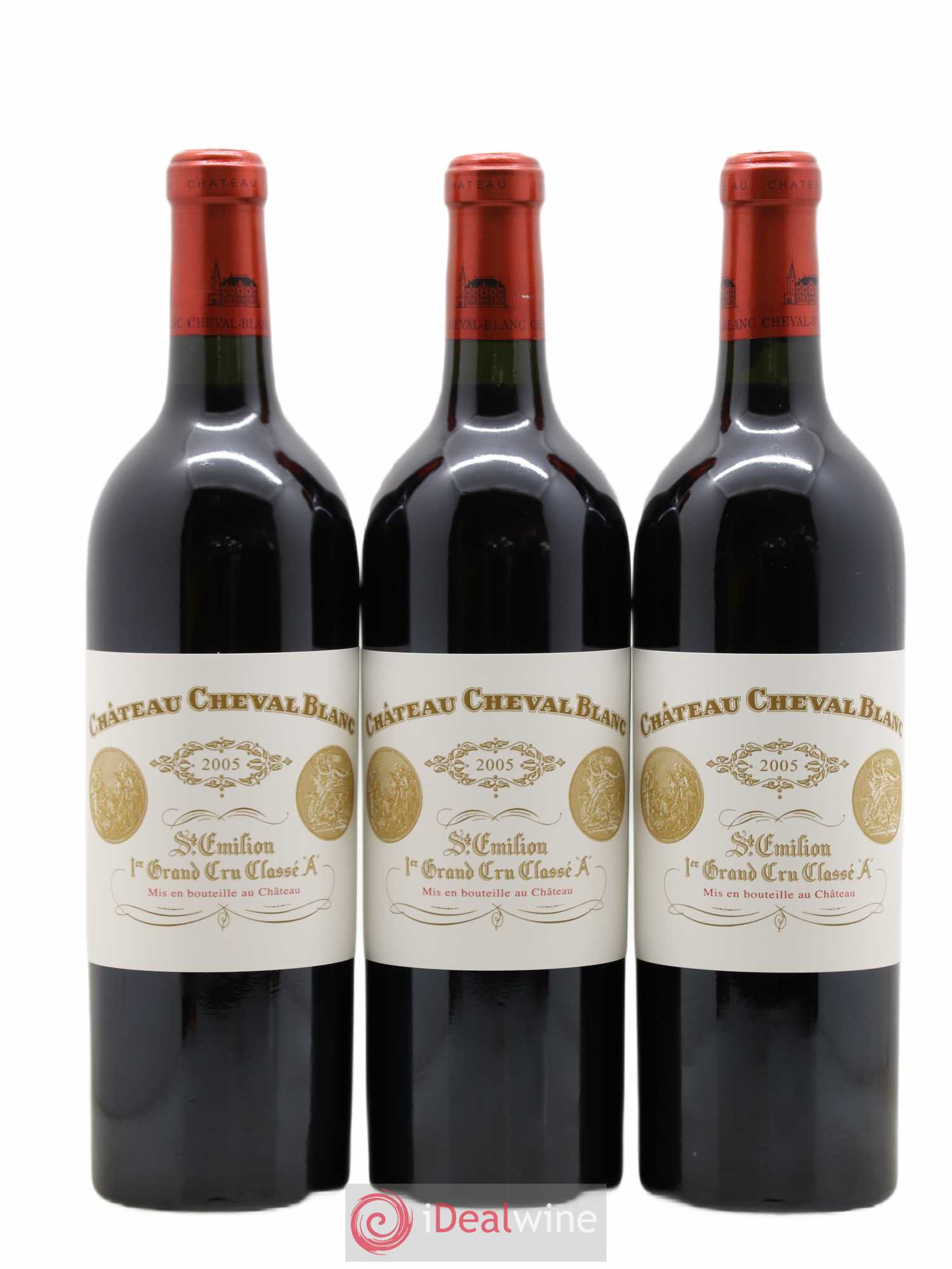 Château Cheval Blanc 1er Grand Cru Classé A 2005 - Lot de 6 bouteilles - 3