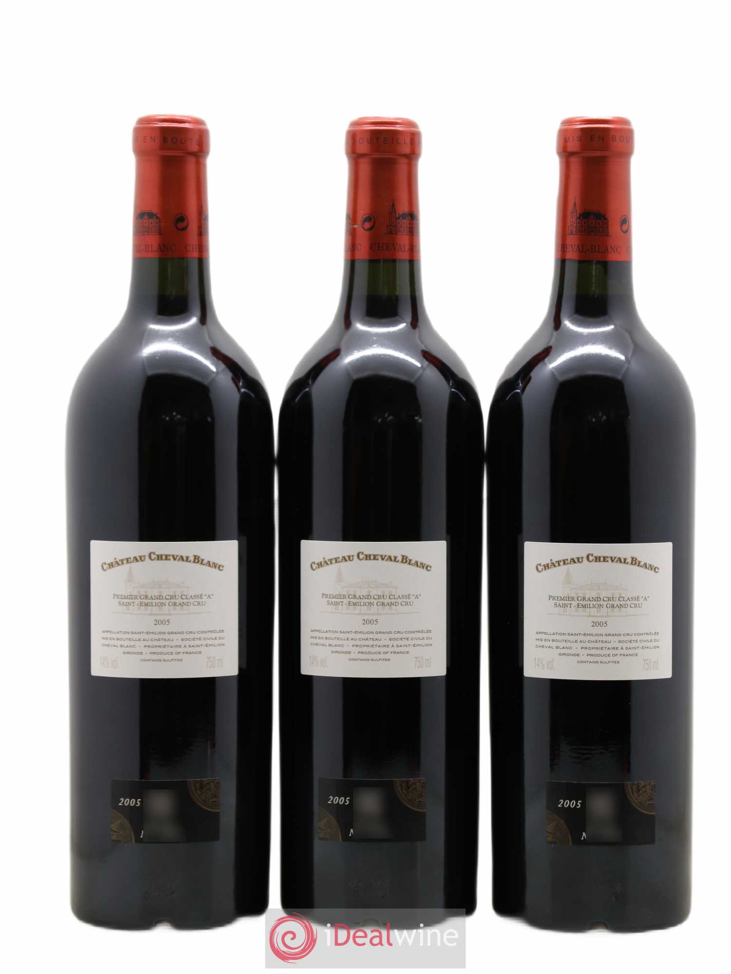 Château Cheval Blanc 1er Grand Cru Classé A 2005 - Lot de 6 bouteilles - 4