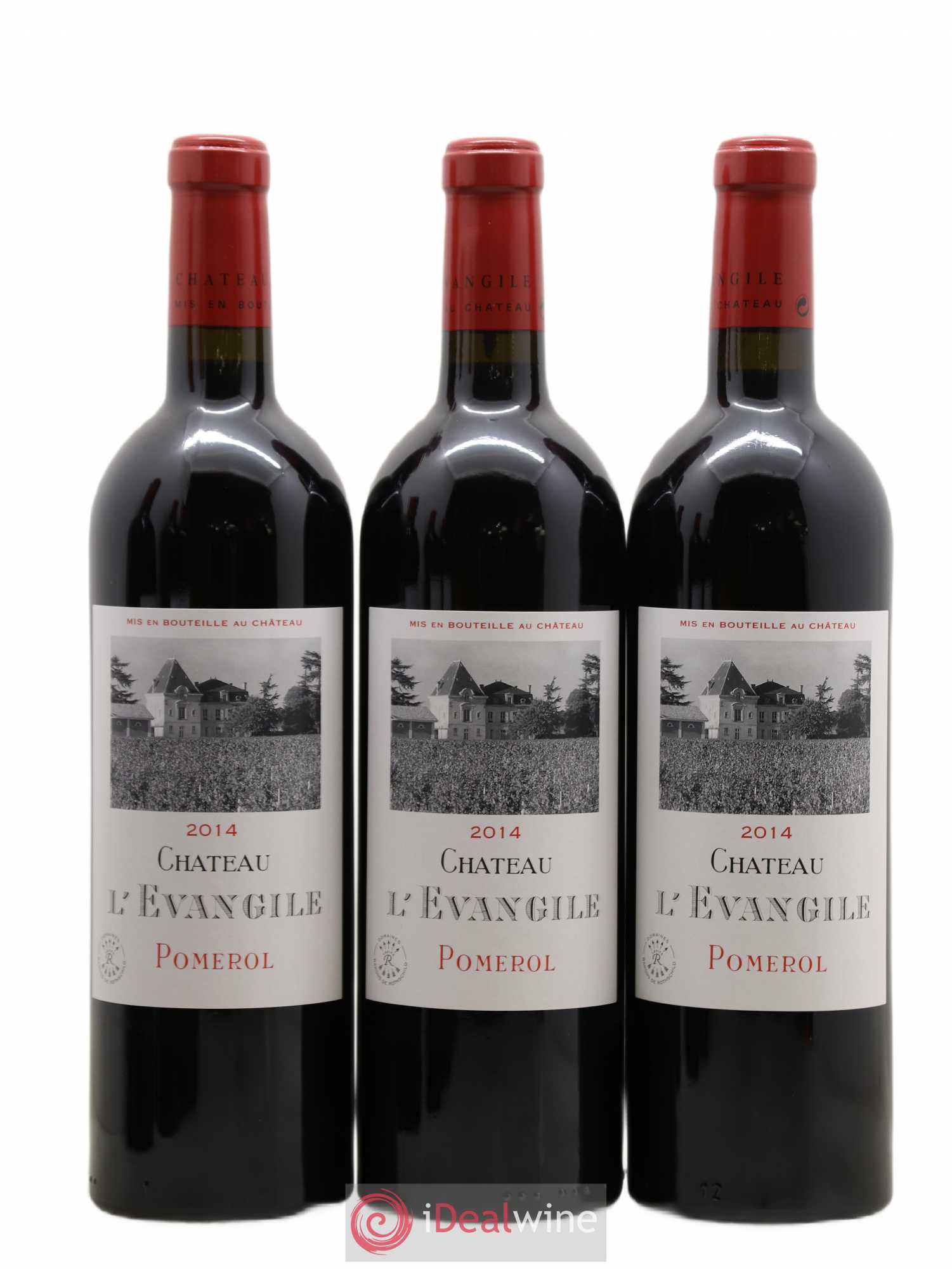 Château l' Évangile 2014 - Lot de 6 bouteilles - 1