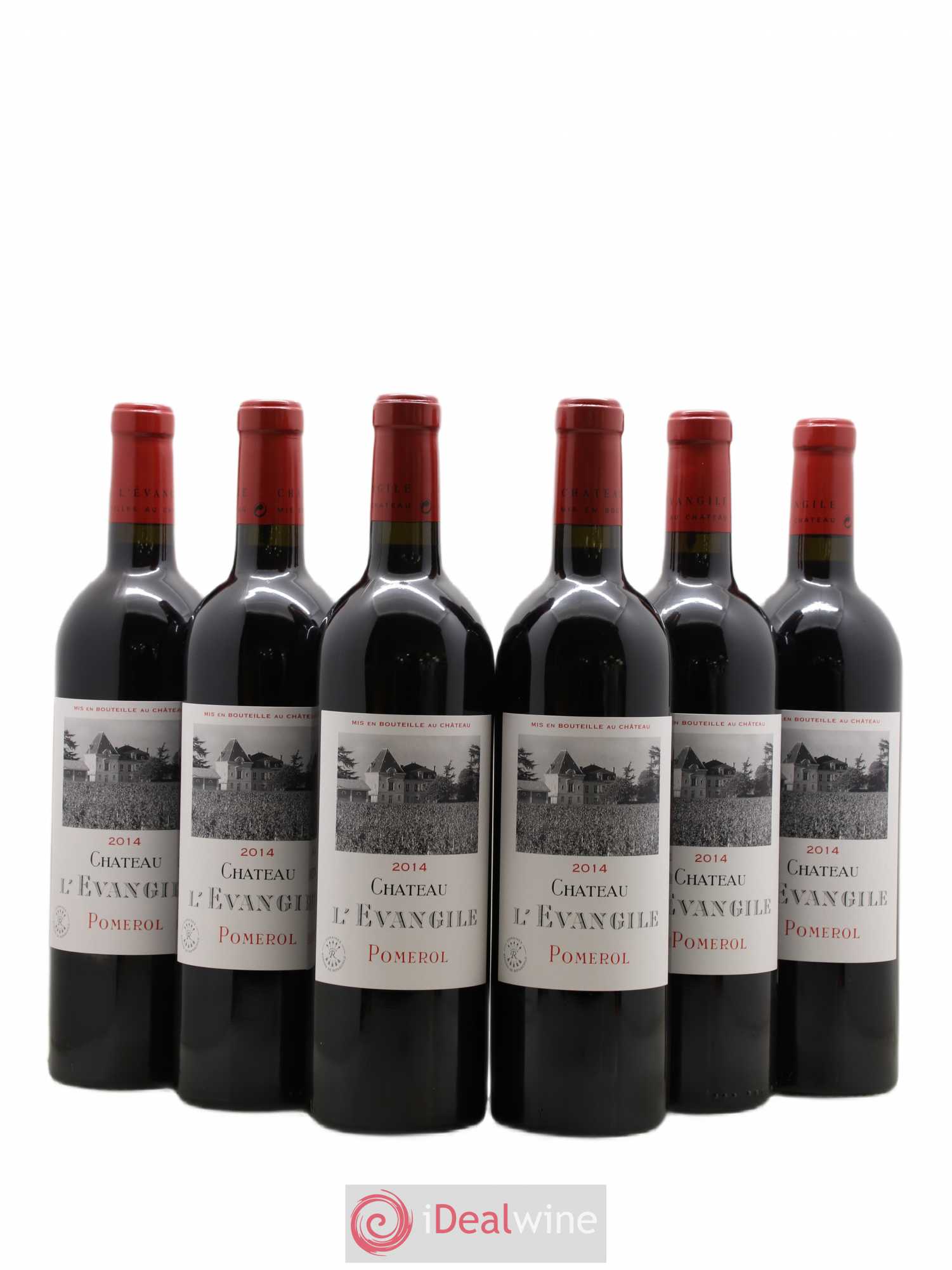 Château l' Évangile 2014 - Lot de 6 bouteilles - 0