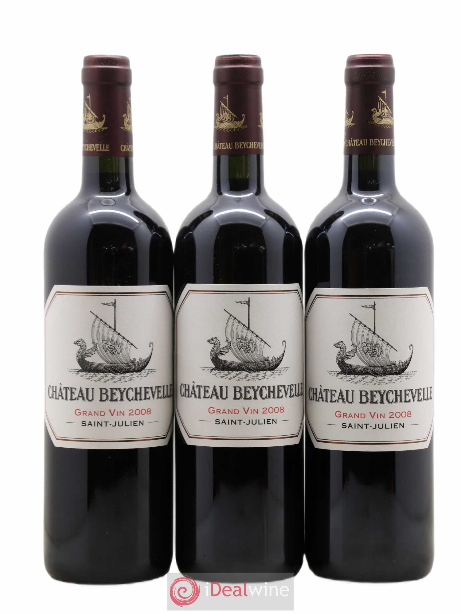 Château Beychevelle 4ème Grand Cru Classé 2008 - Lot de 12 bouteilles - 2