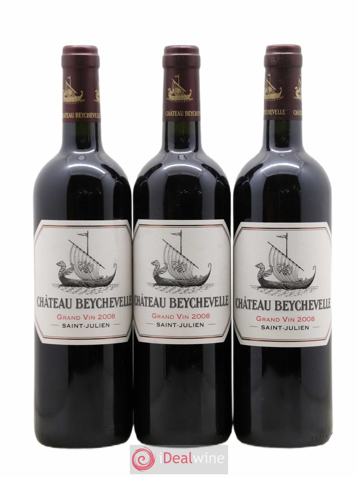 Château Beychevelle 4ème Grand Cru Classé 2008 - Lot de 12 bouteilles - 3