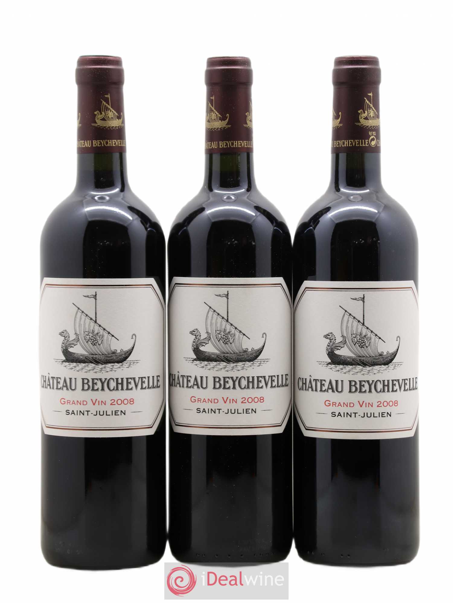 Château Beychevelle 4ème Grand Cru Classé 2008 - Lot de 12 bouteilles - 4