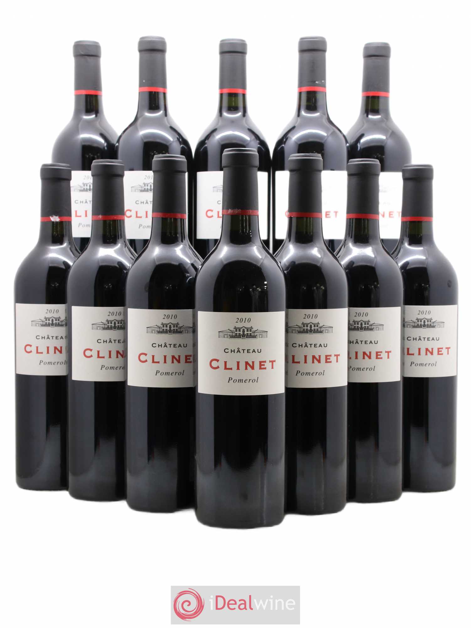 Château Clinet 2010 - Lot de 12 bouteilles - 0