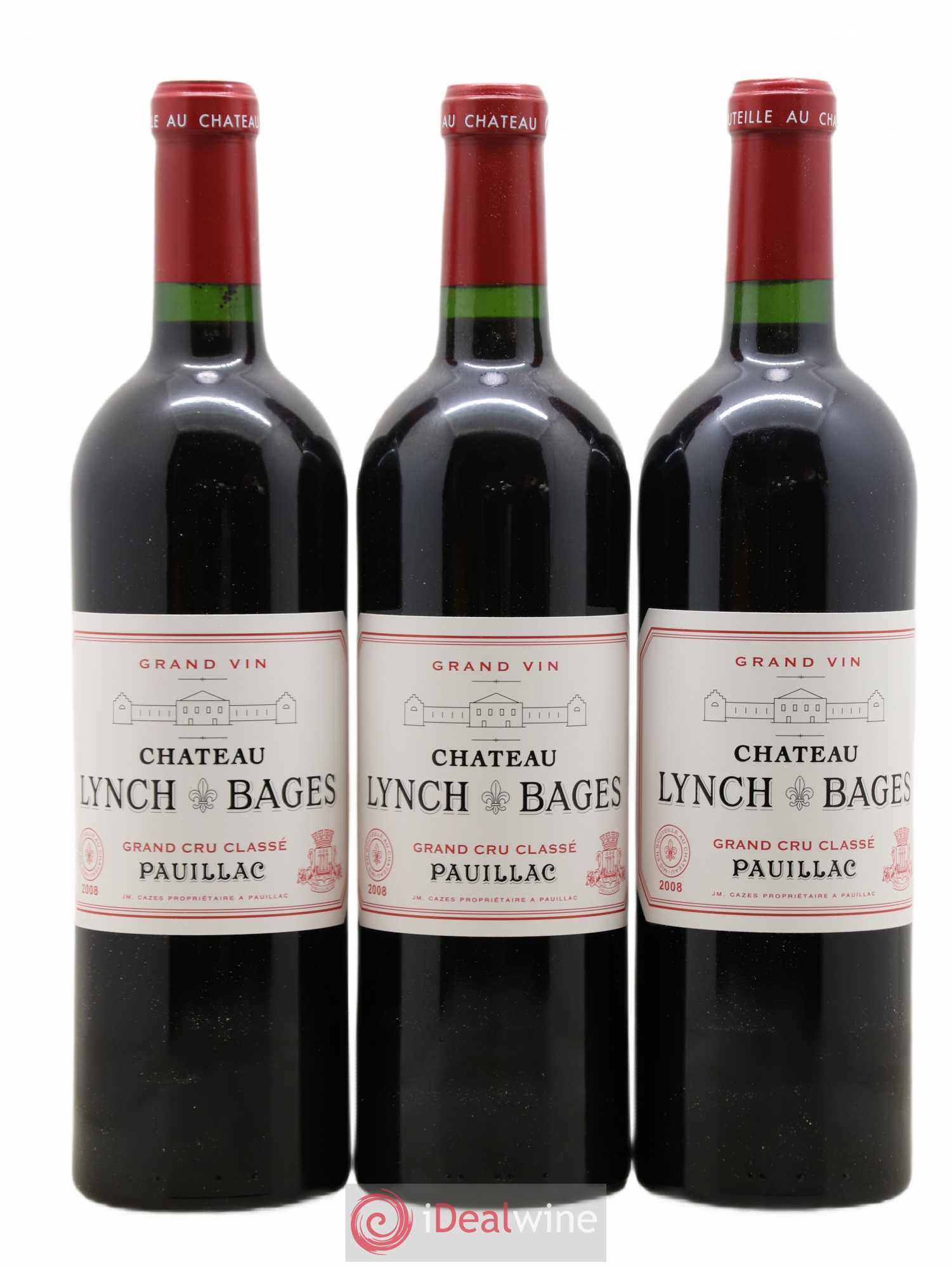 Château Lynch Bages 5ème Grand Cru Classé 2008 - Lot de 6 bouteilles - 2