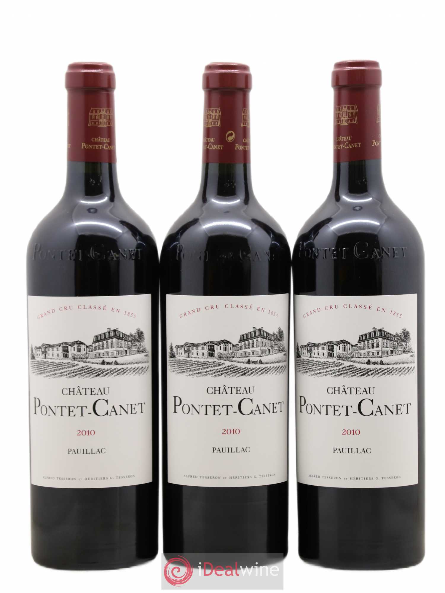 Château Pontet Canet 5ème Grand Cru Classé 2010 - Lot de 12 bouteilles - 3