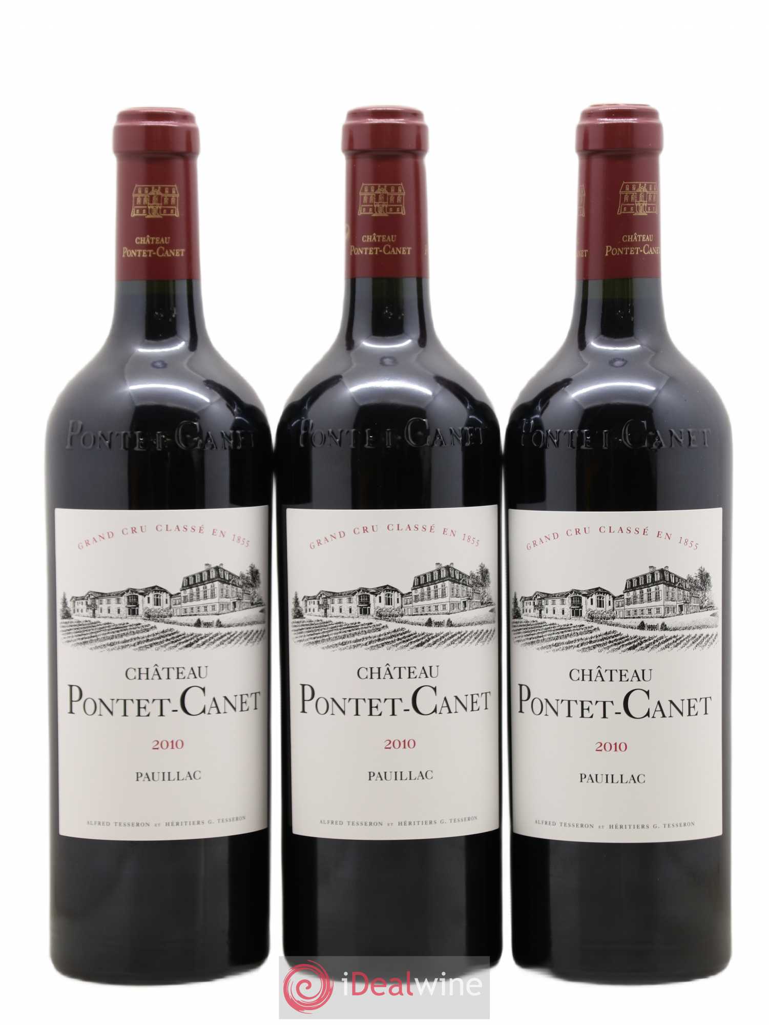 Château Pontet Canet 5ème Grand Cru Classé 2010 - Lot de 12 bouteilles - 5