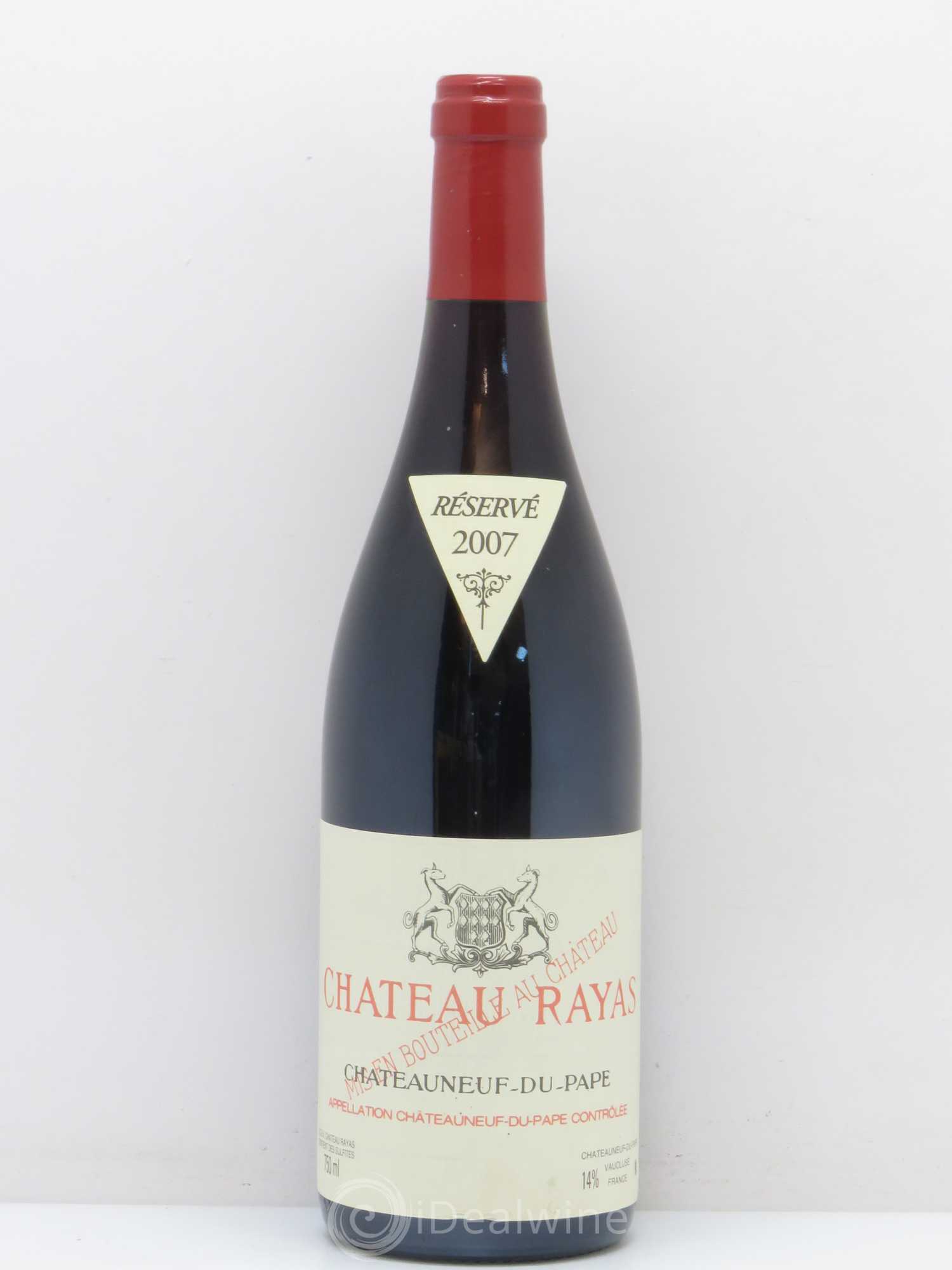 Châteauneuf-du-Pape Château Rayas Emmanuel Reynaud 2007 - Lot de 1 bouteille - 0