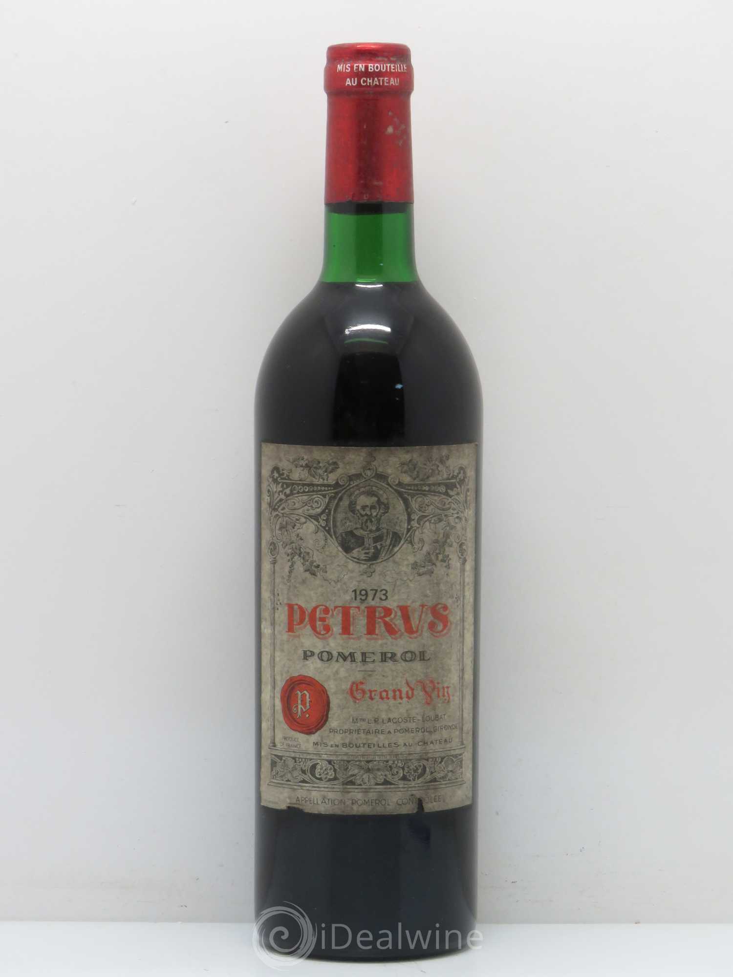 Petrus 1973 - Lot de 1 bouteille - 0