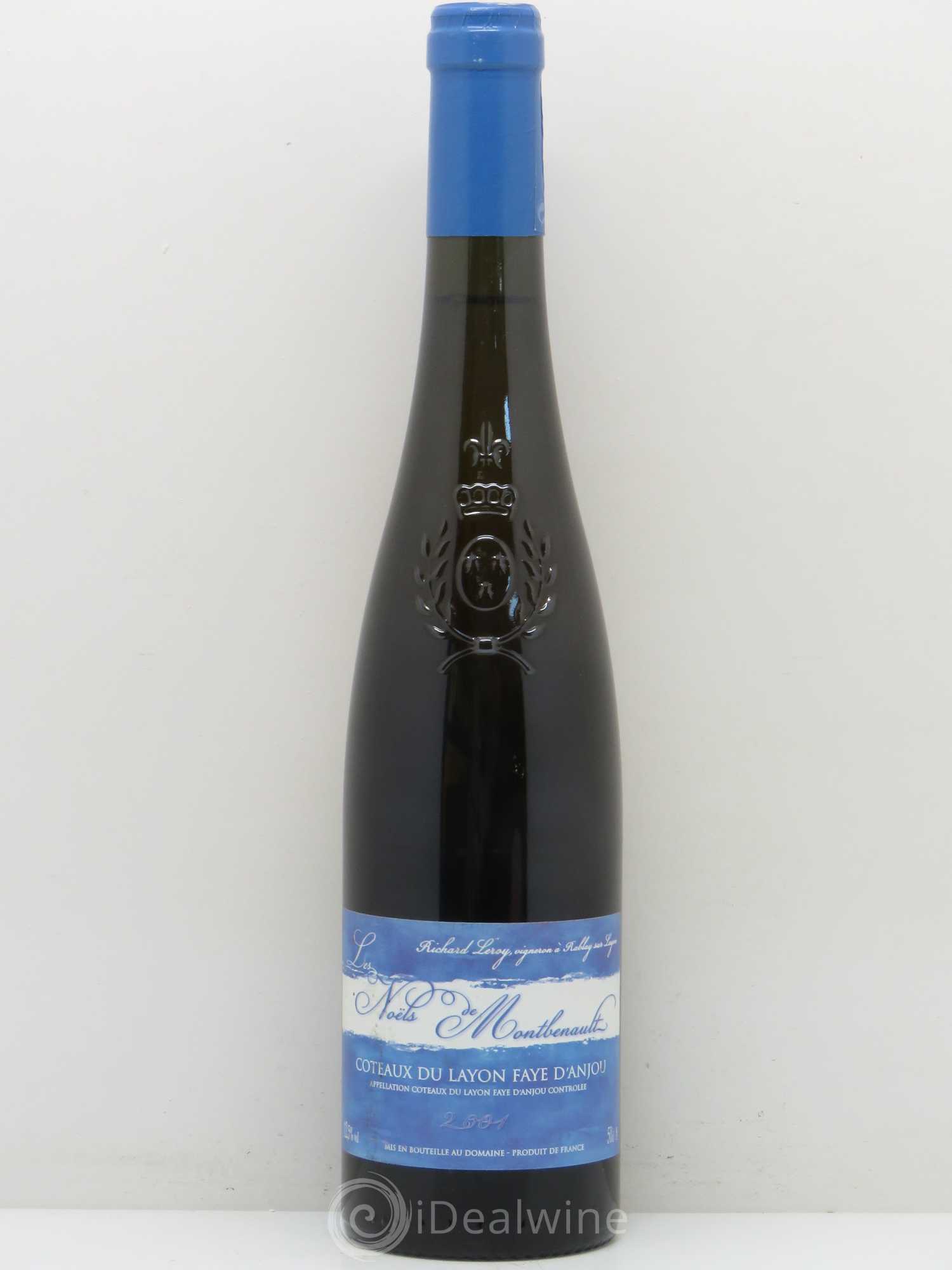Coteaux du Layon Faye d'Anjou Les Noëls de Montbenault Domaine Richard Leroy 2001 - Lotto di 1 bottiglia - 0