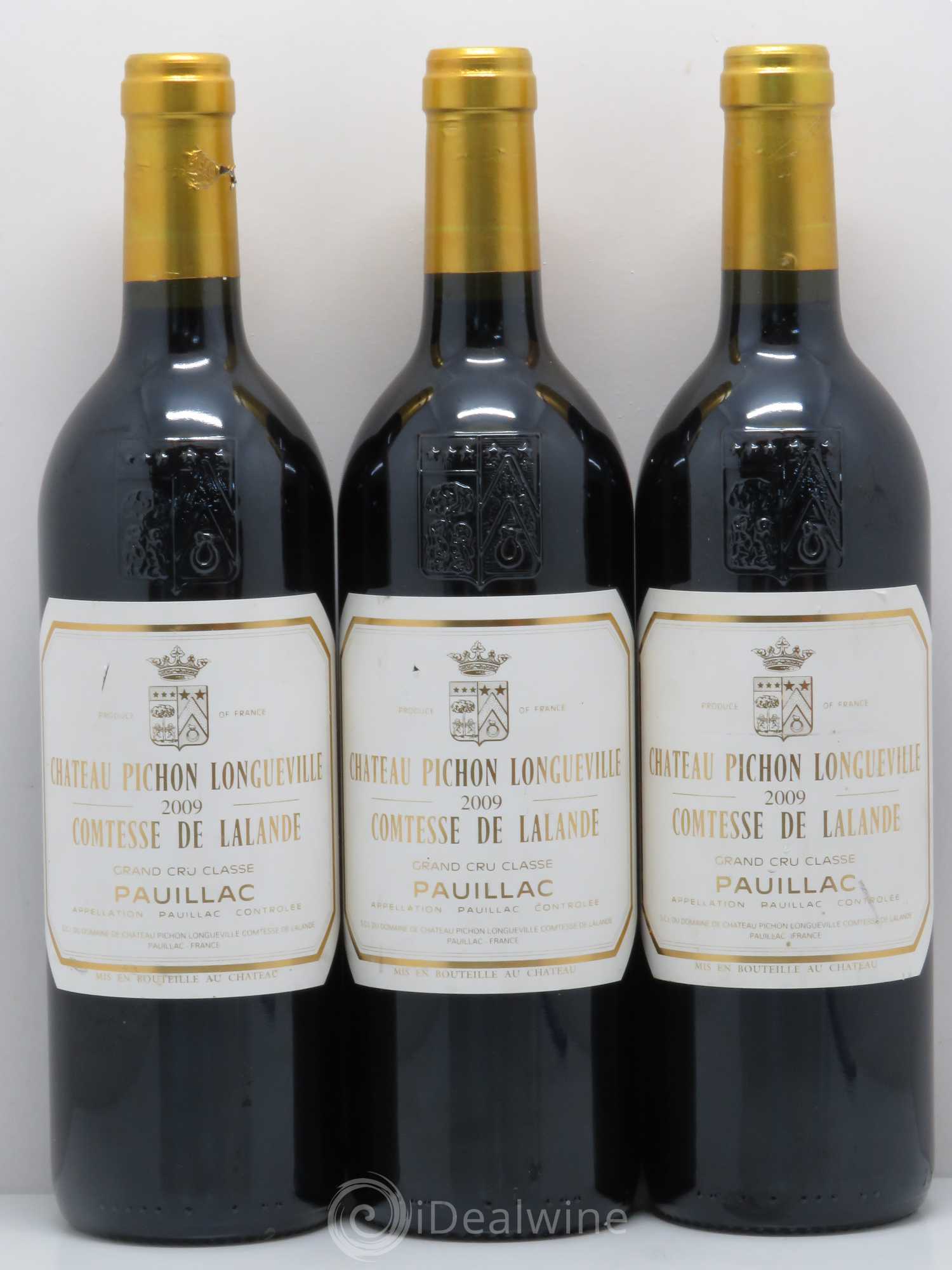 Château Pichon Longueville Comtesse de Lalande 2ème Grand Cru Classé 2009 - Lot de 6 bouteilles - 1