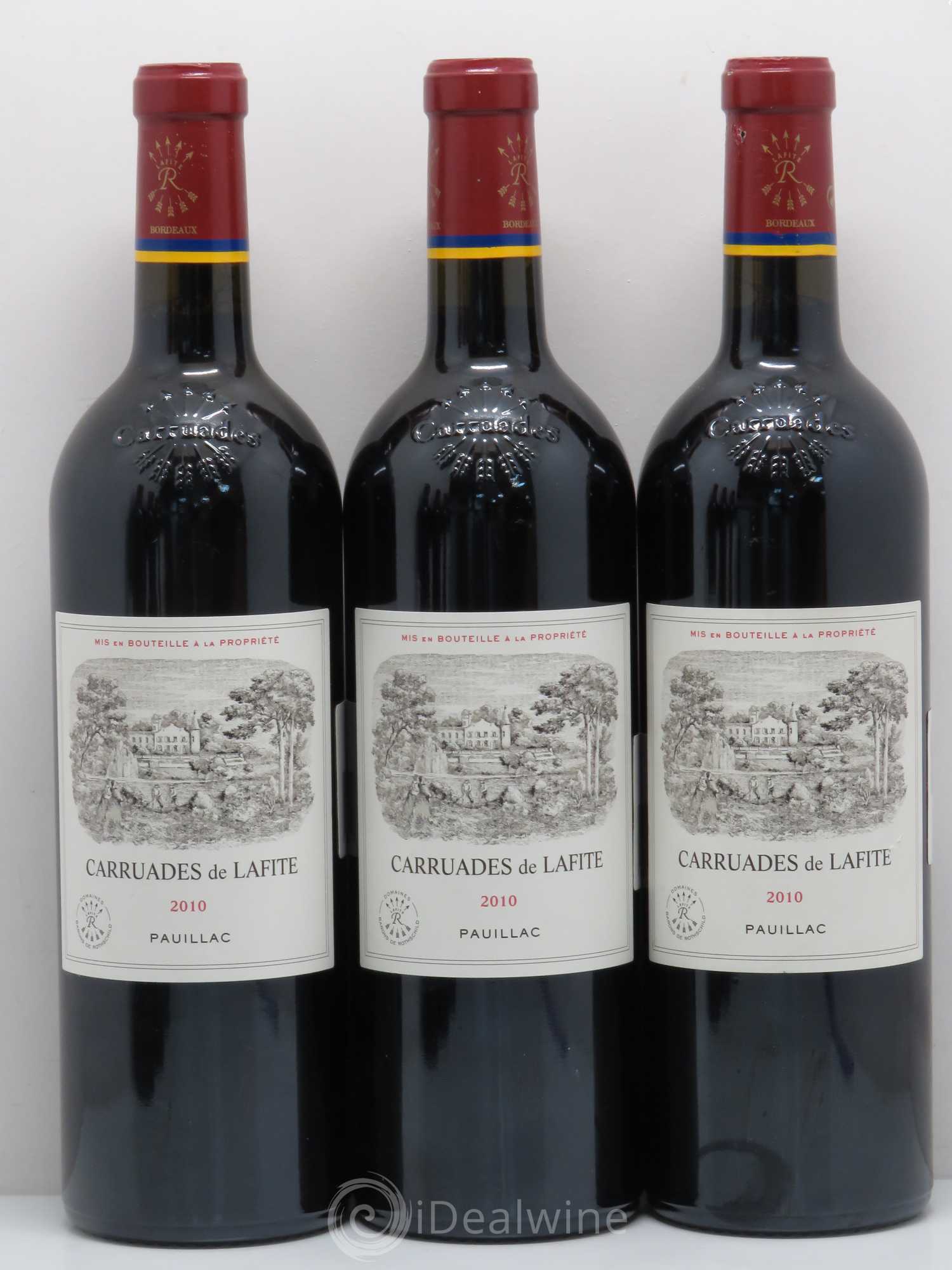 Carruades de Lafite Rothschild Second Vin 2010 - Lot de 6 bouteilles - 1