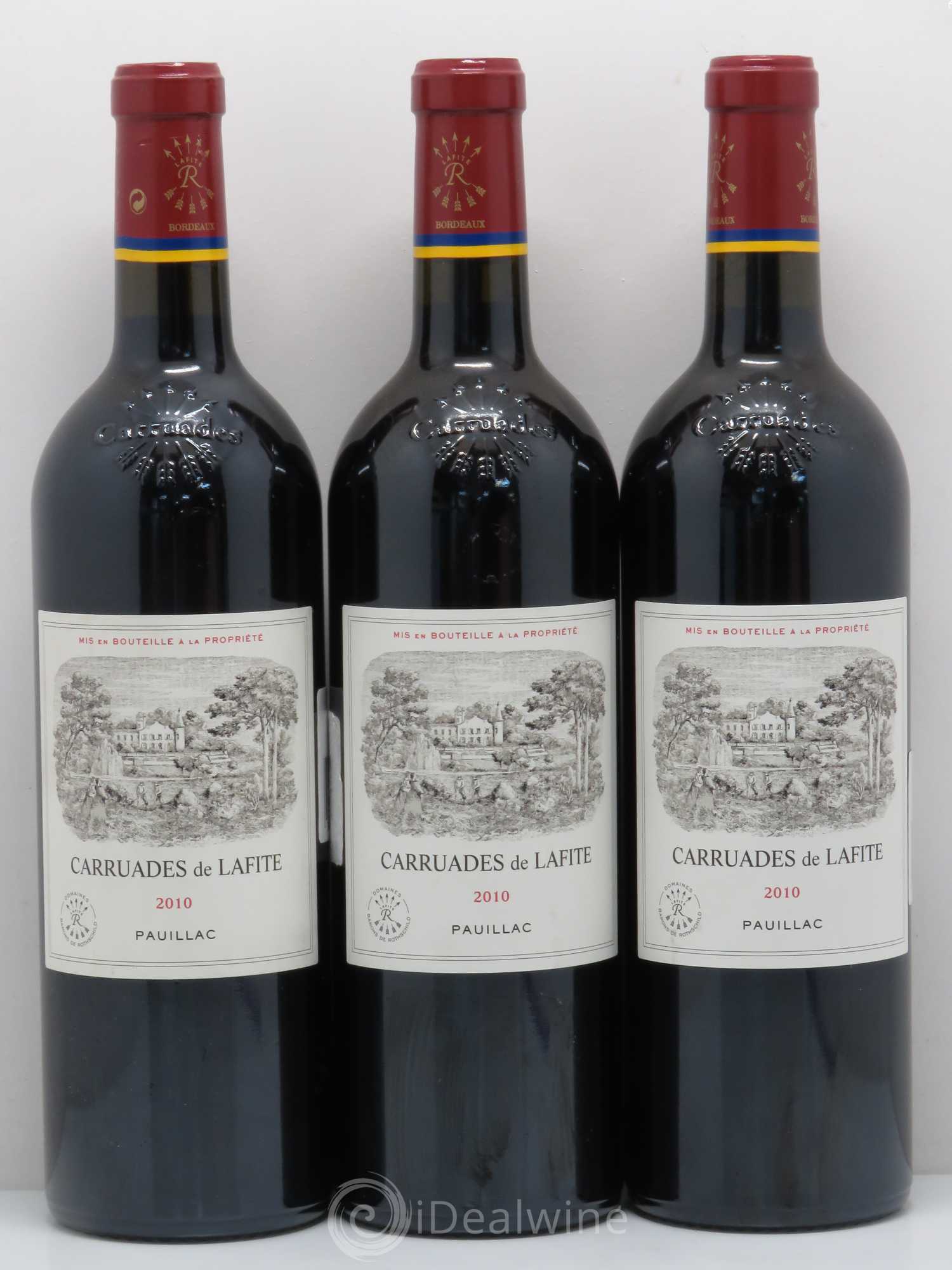 Carruades de Lafite Rothschild Second Vin 2010 - Lot de 6 bouteilles - 2