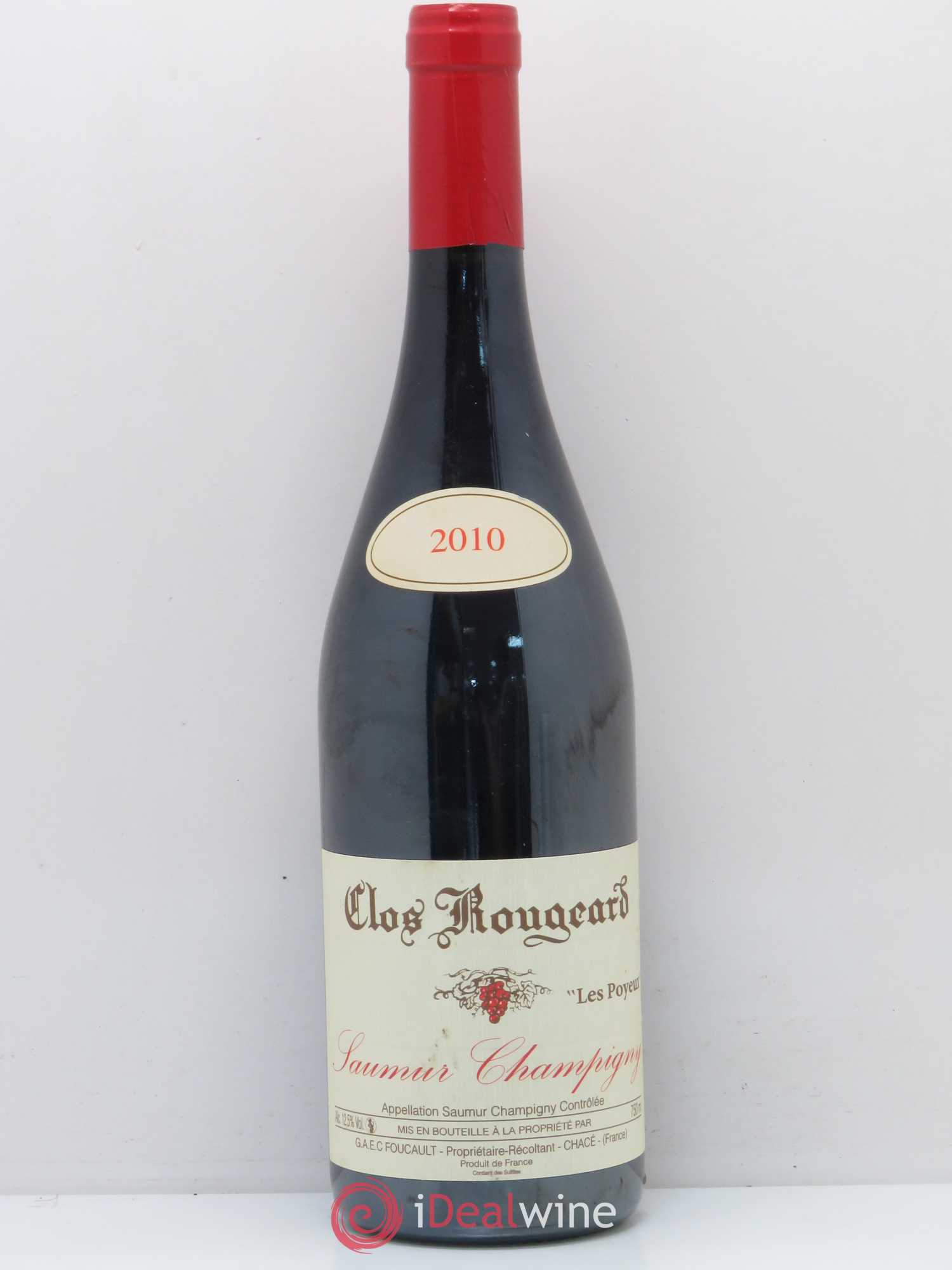 Saumur-Champigny Les Poyeux Clos Rougeard 2010 - Lot de 1 bouteille - 0