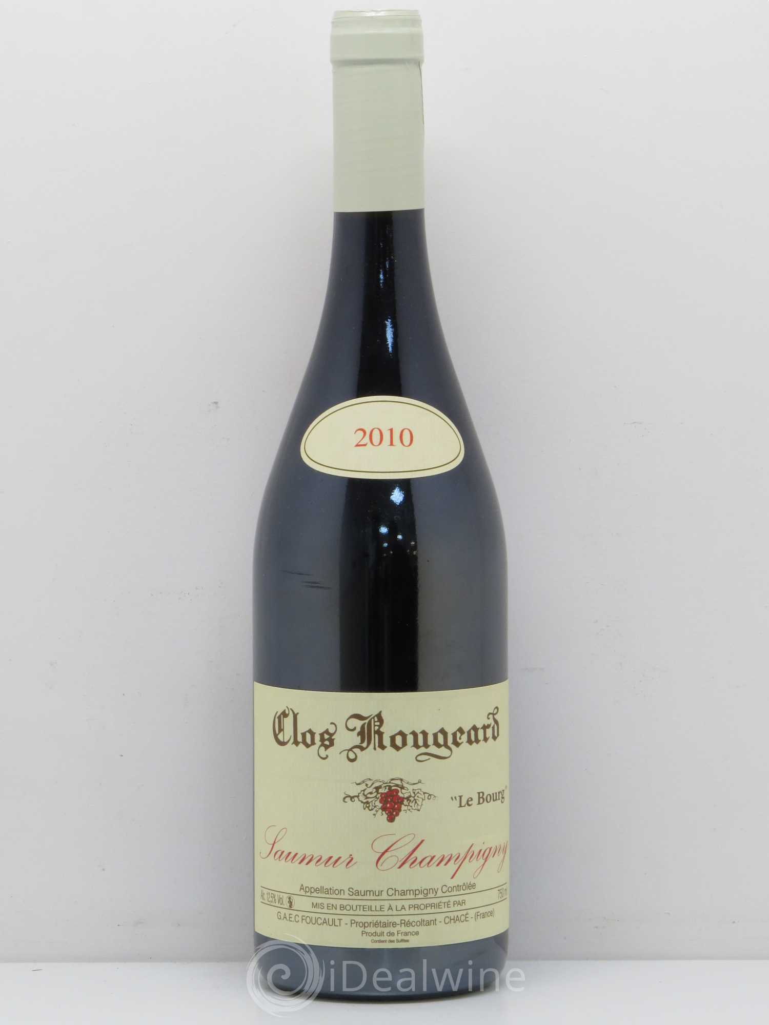 Saumur-Champigny Le Bourg Clos Rougeard 2010 - Lot de 1 bouteille - 0