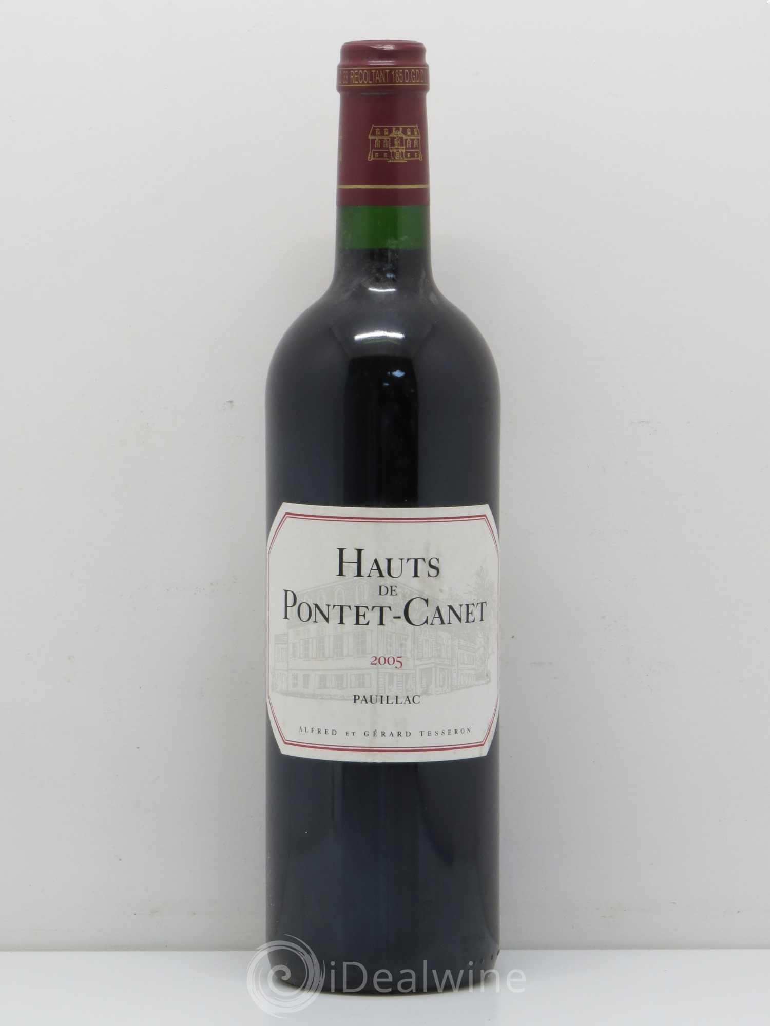Les Hauts de Pontet-Canet Second Vin 2005 - Lot de 1 bouteille - 0