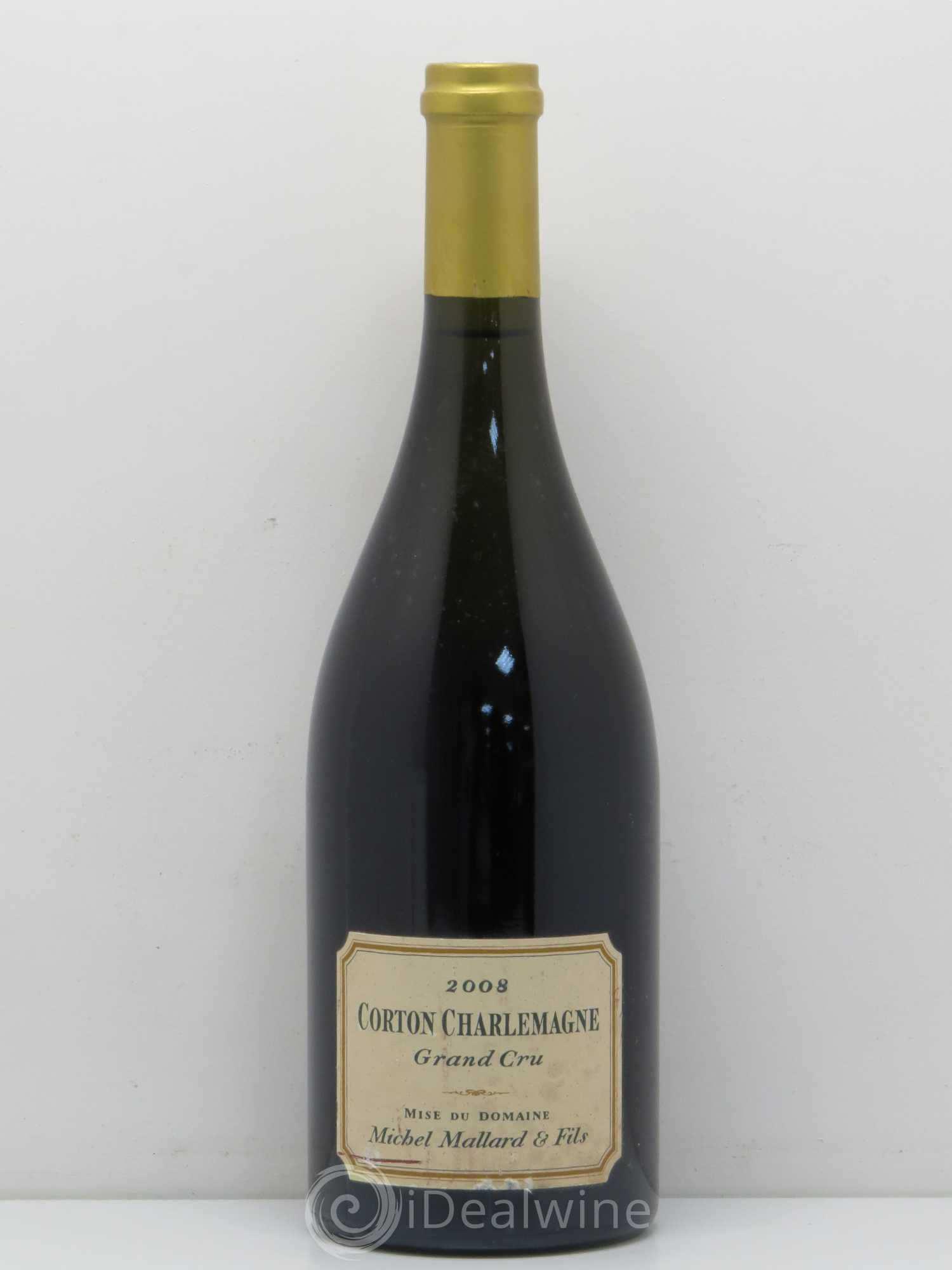 Corton-Charlemagne Grand Cru Michel Mallard 2008 - Lot de 1 bouteille - 0