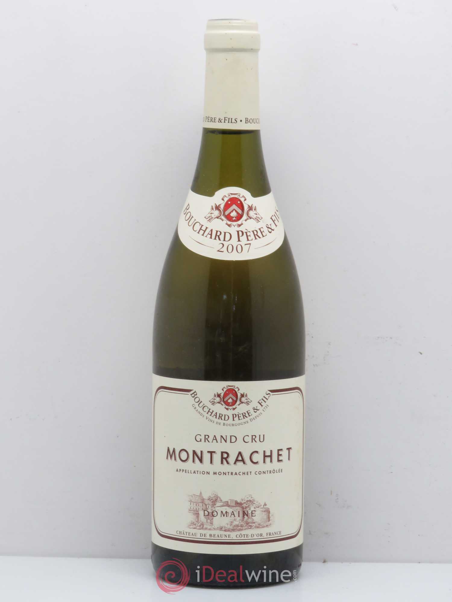 Montrachet Grand Cru Bouchard Père & Fils 2007 - Lot de 1 bouteille - 0