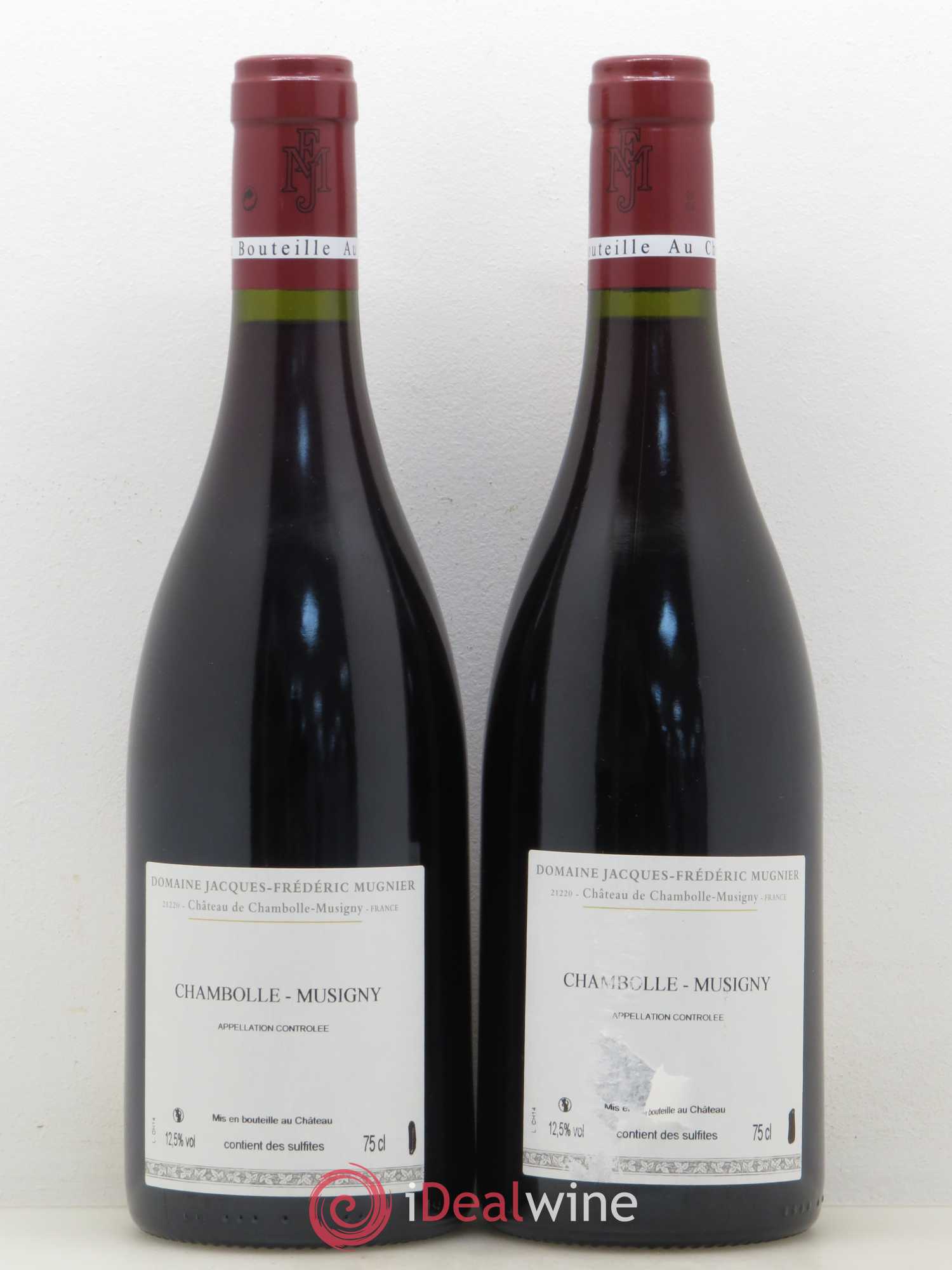 Chambolle-Musigny Jacques-Frédéric Mugnier 2014 - Lot de 2 bouteilles - 1