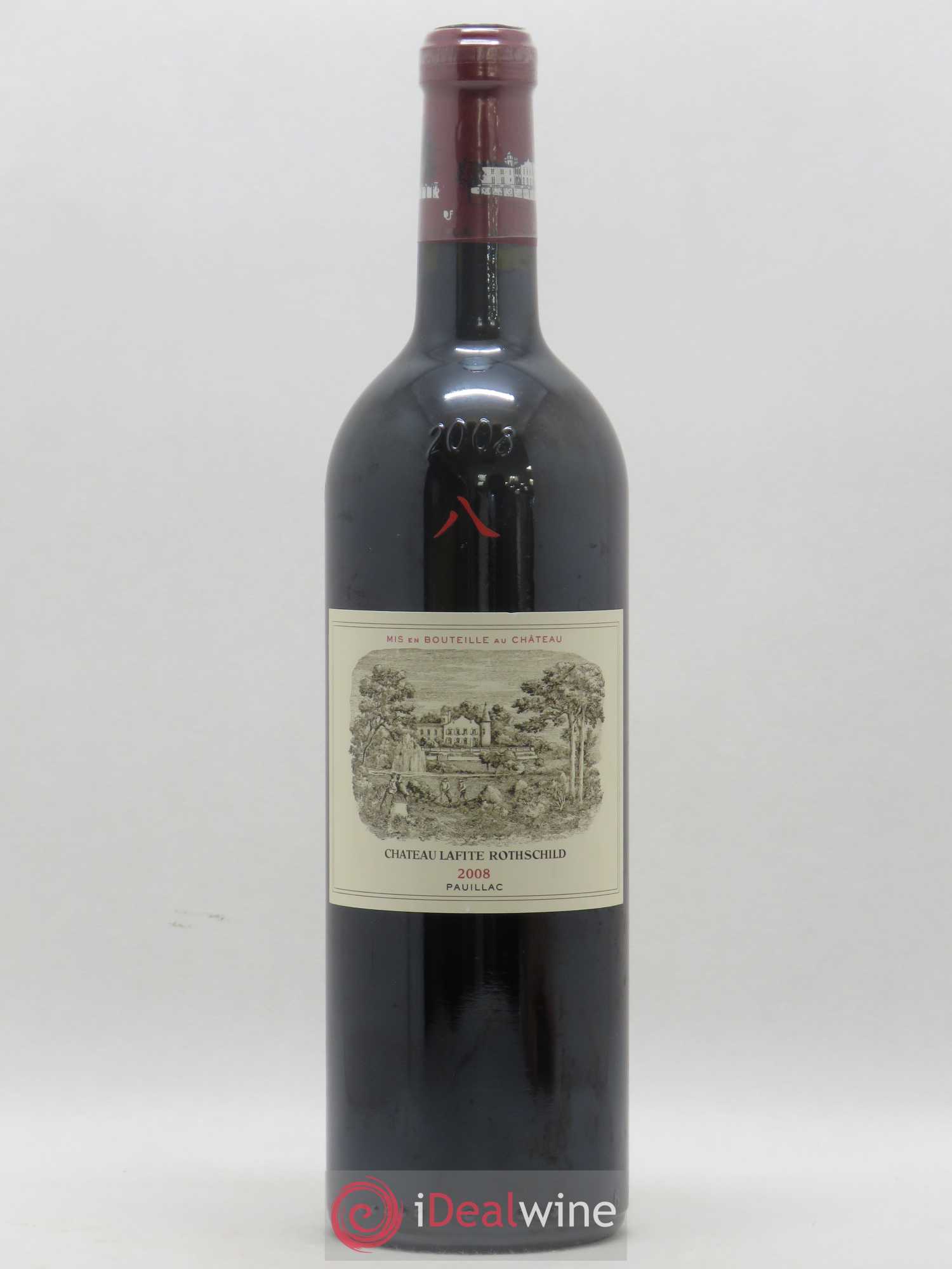 Château Lafite Rothschild 1er Grand Cru Classé 2008 - Lot de 1 bouteille - 0