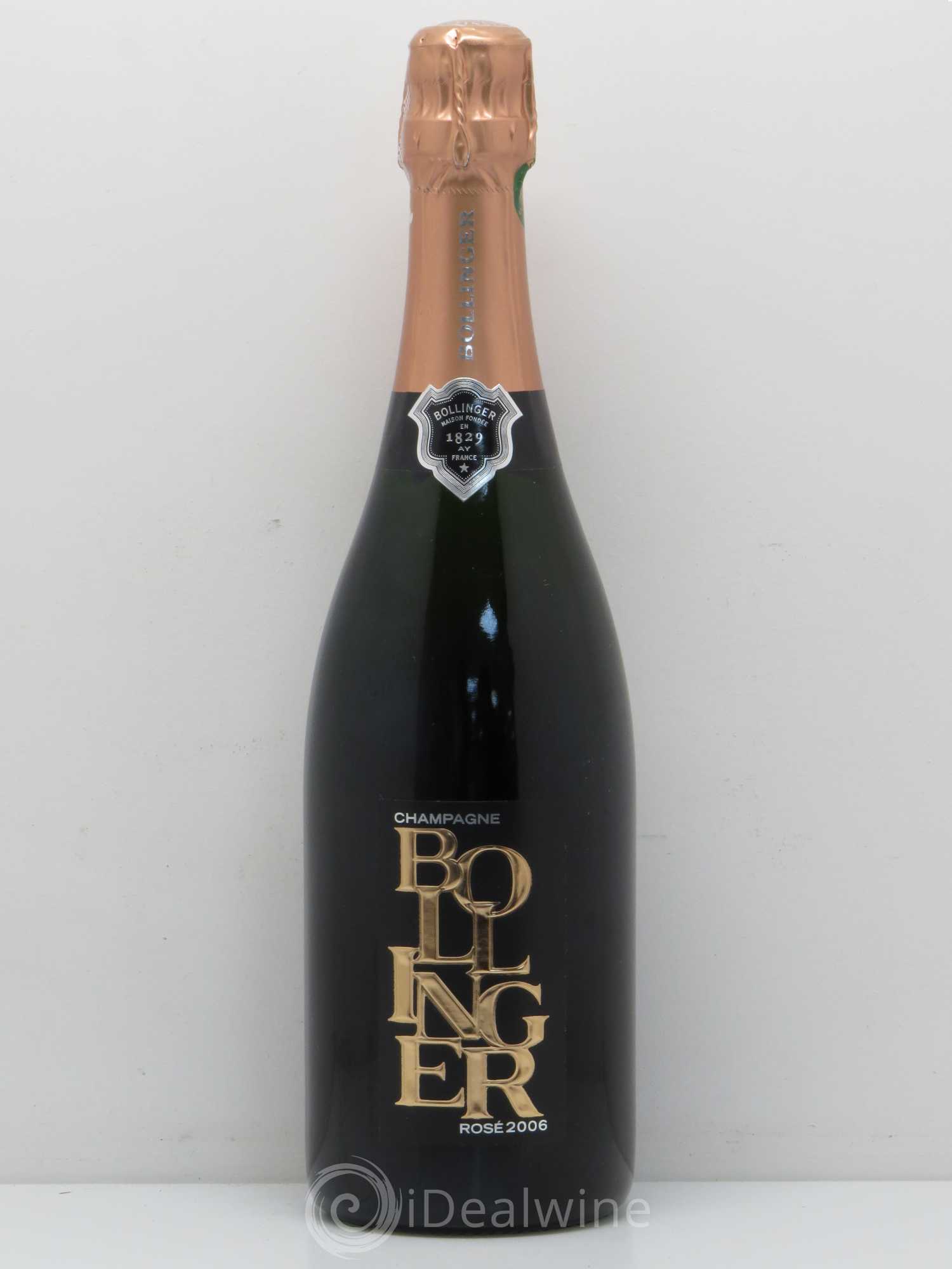 Rosé Brut Bollinger 2006 - Lot de 1 bouteille - 0