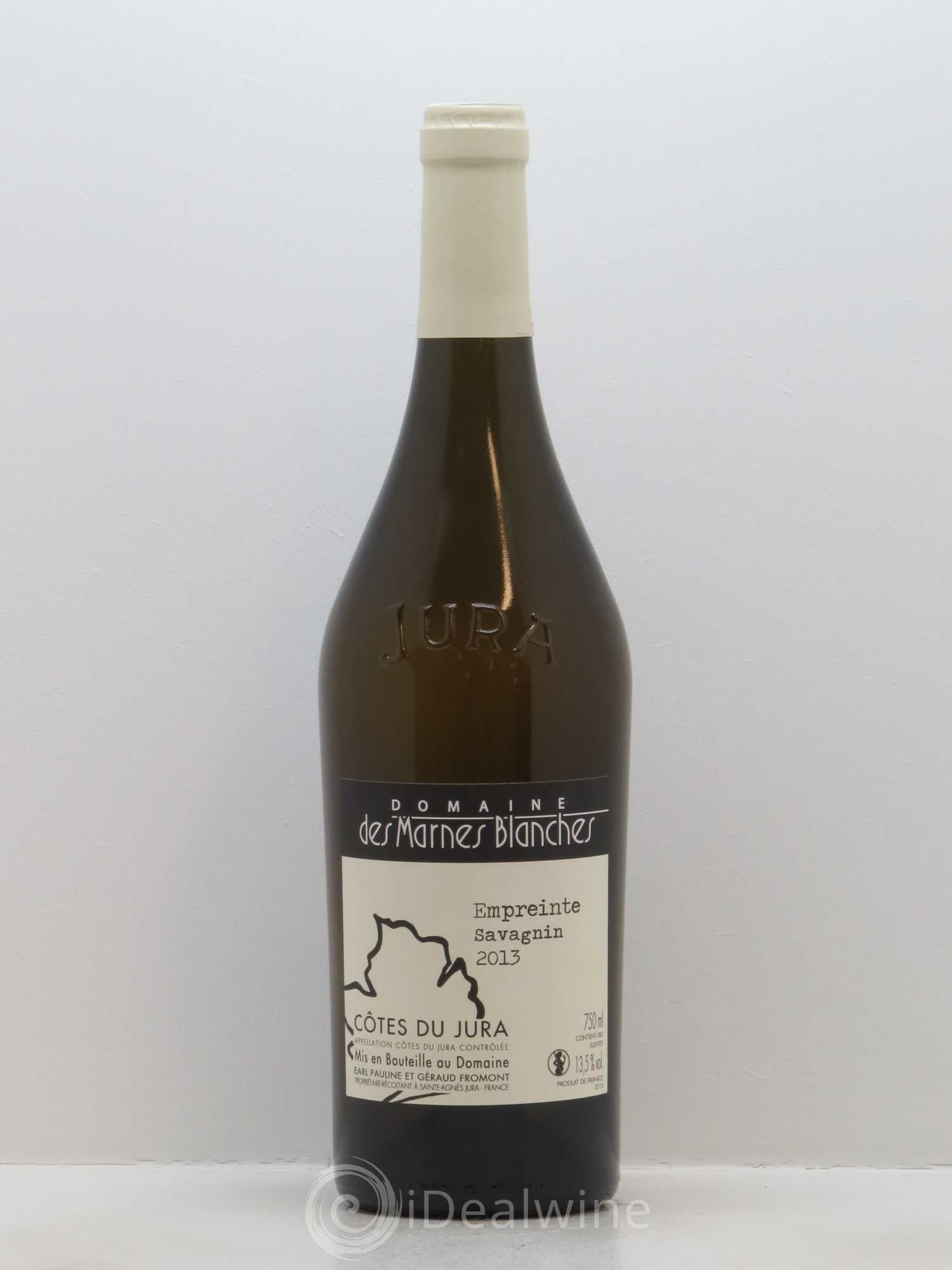 Côtes du Jura Savagnin Empreinte Sous Voile Marnes Blanches (Domaine des) 2013 - Lot de 1 bouteille - 0