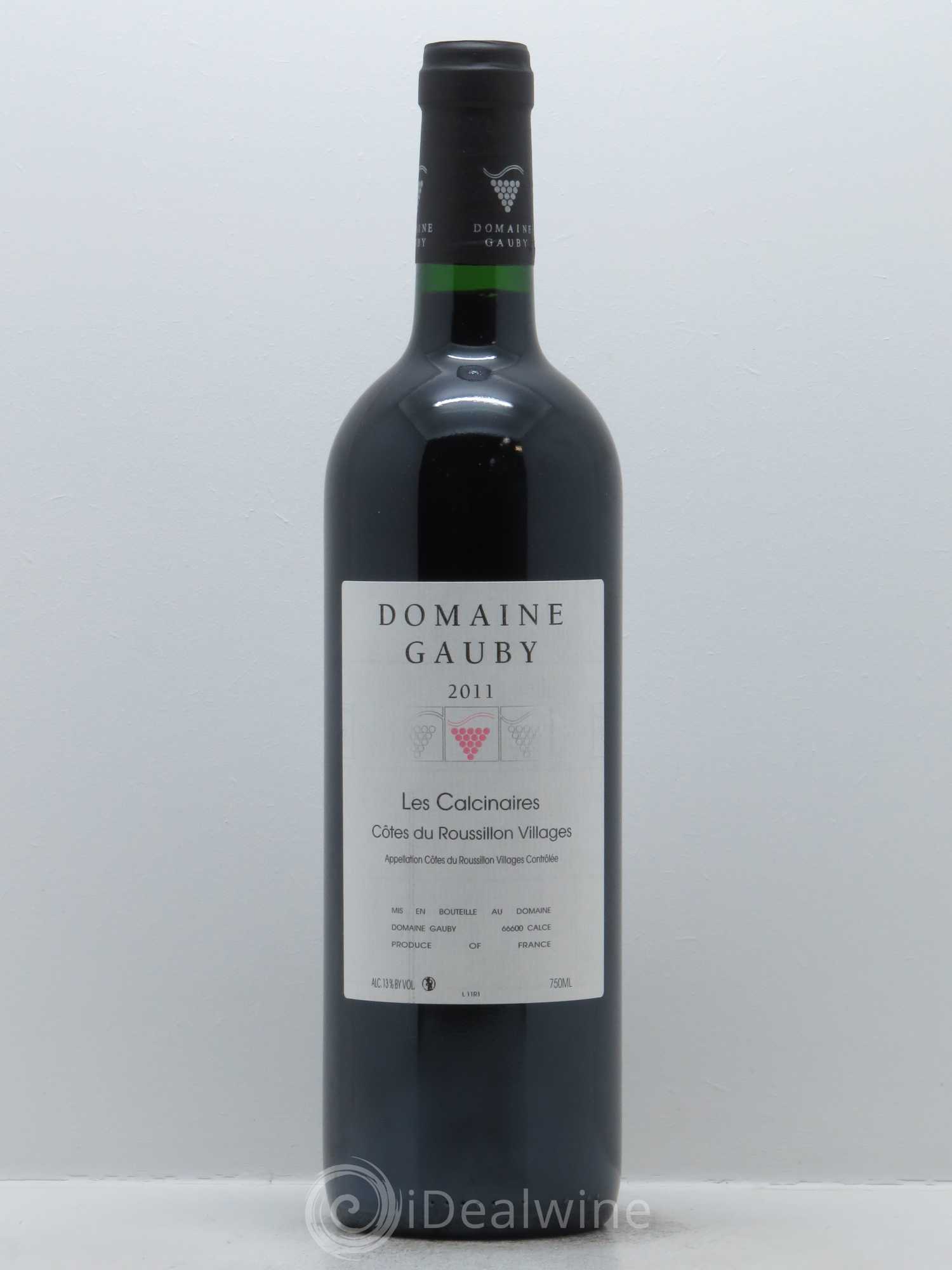 Côtes du Roussillon Les Calcinaires Gauby (Domaine) 2011 - Lot de 1 bouteille - 0