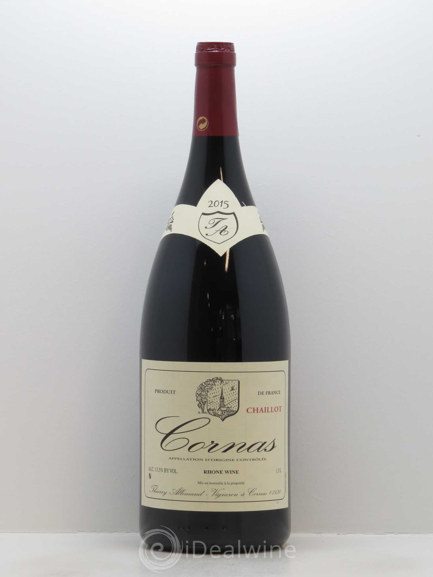 Cornas Chaillot Thierry Allemand 2015 - Lot de 1 magnum - 0
