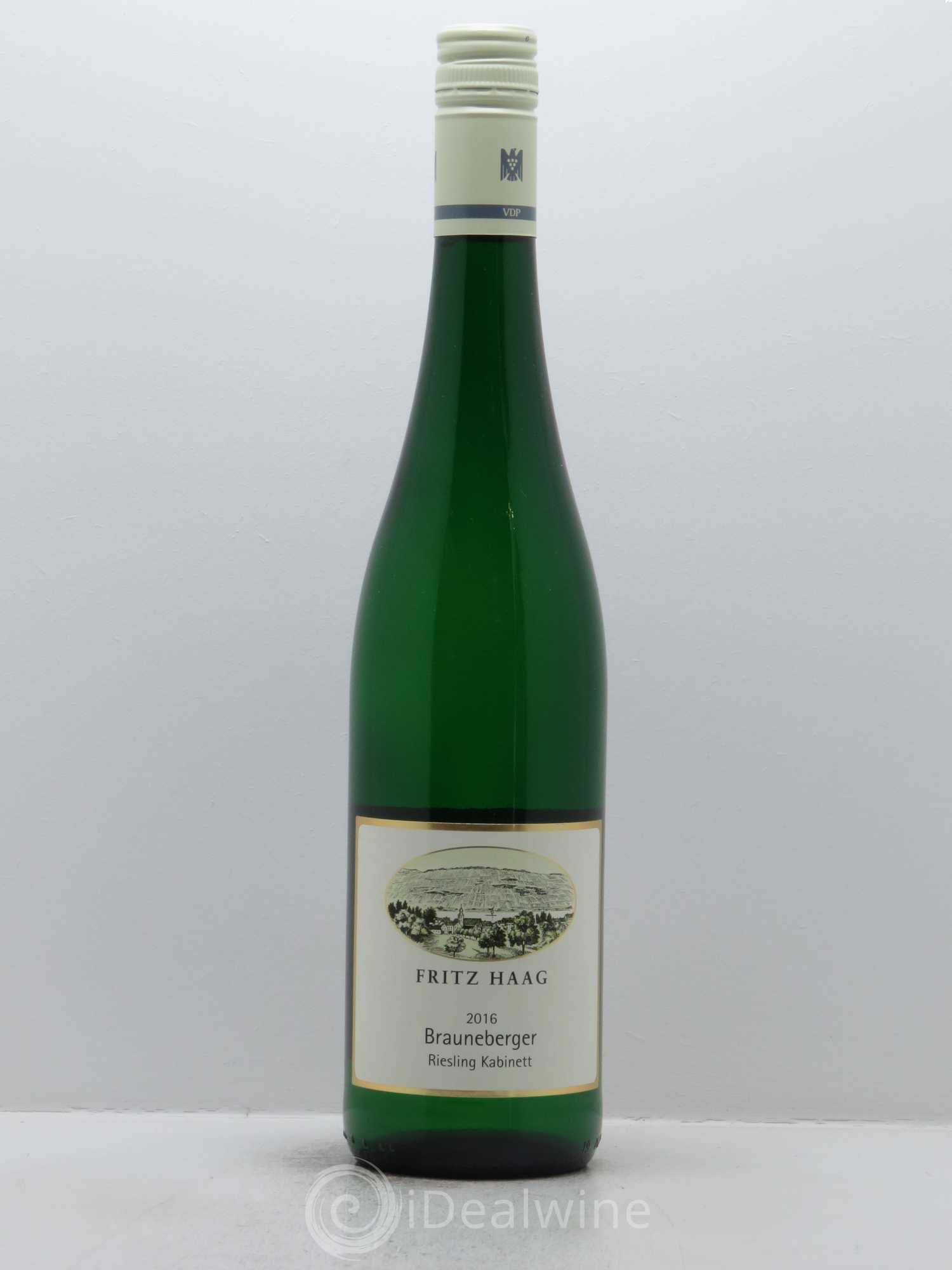 Riesling Fritz Haag Brauneberger Kabinett 2016 - Lot de 1 bouteille - 0