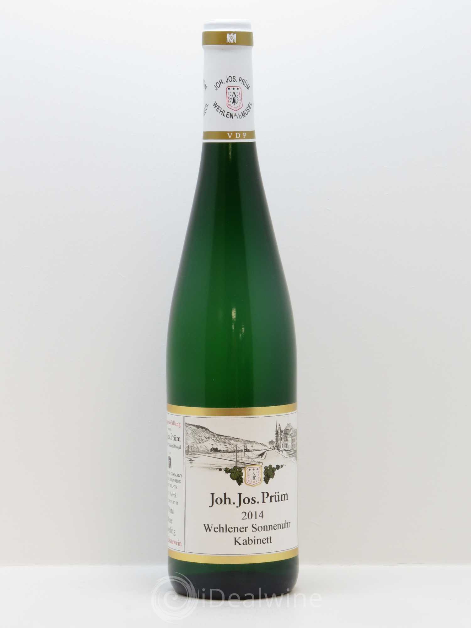 Riesling Joh. Jos. Prum Wehlener Sonnenuhr Kabinett 2014 - Lot de 1 bouteille - 0