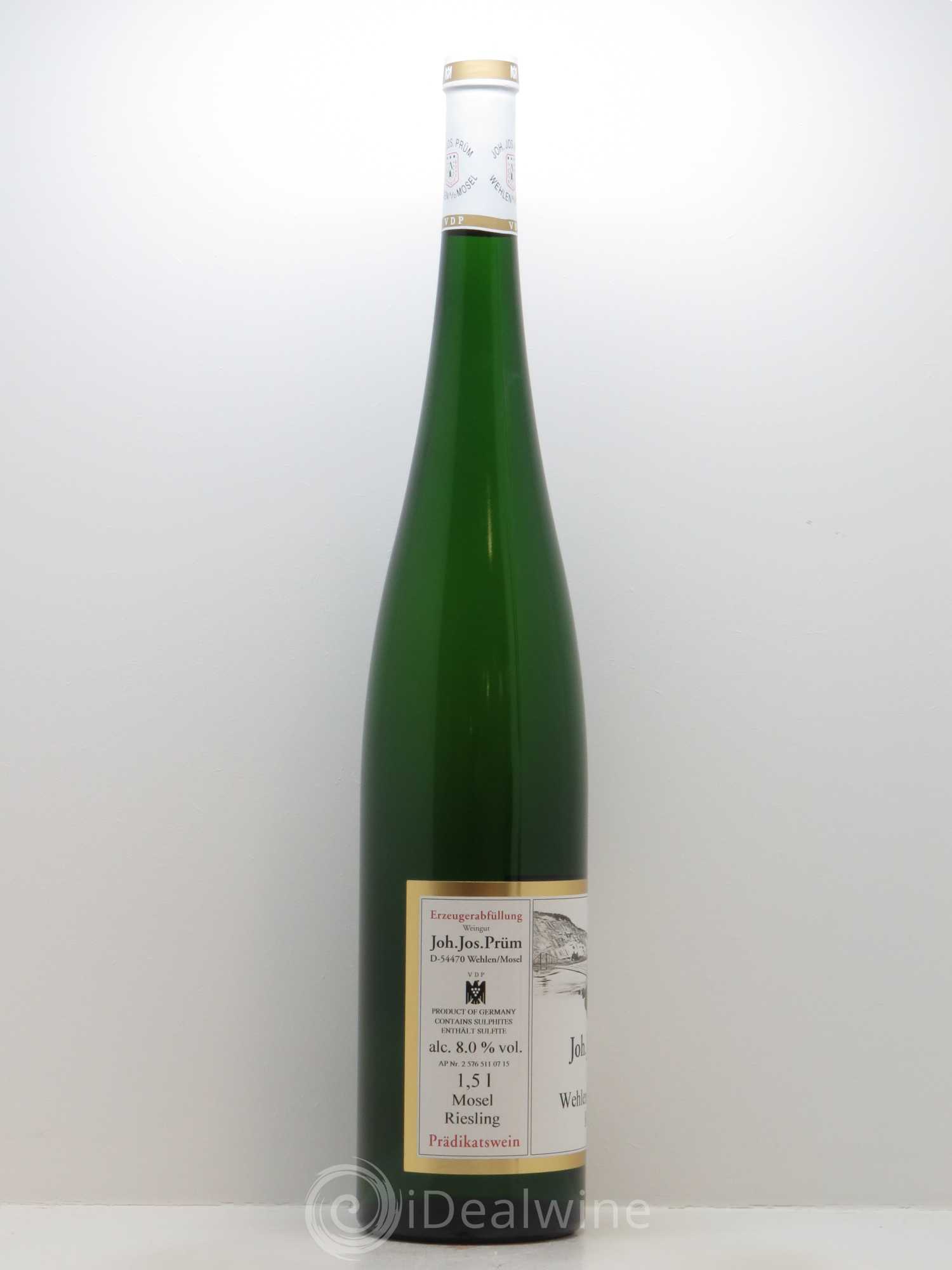 Riesling Joh. Jos. Prum Wehlener Sonnenuhr Kabinett 2014 - Lot de 1 magnum - 1