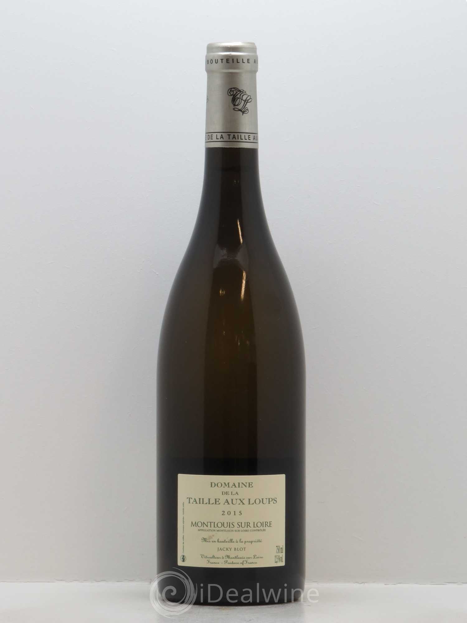 Montlouis-sur-Loire Clos Michet La Taille aux Loups - Jacky Blot 2015 - Lot de 1 bouteille - 1